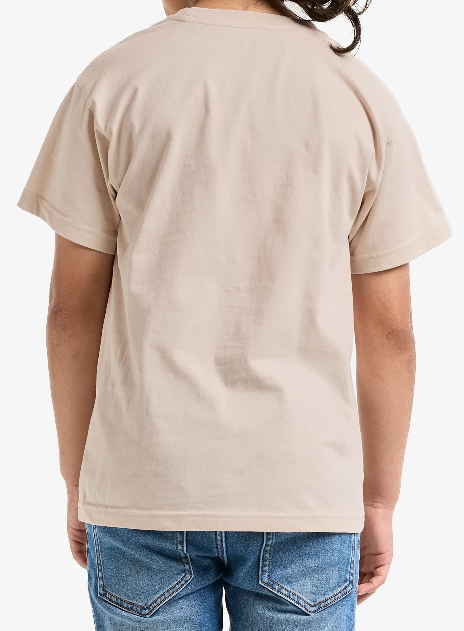Dječja majica Didriksons Mynta T Exp 3 - sand beige