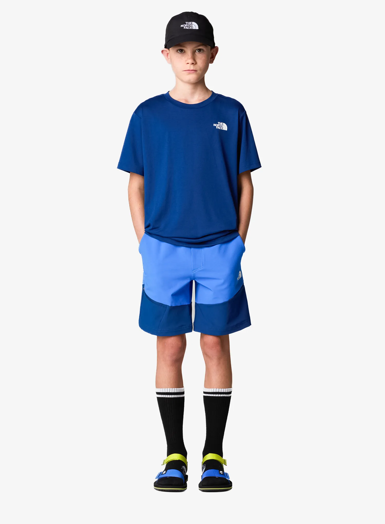 Dječja majica The North Face New 24/7 S/S Tee - estate blue