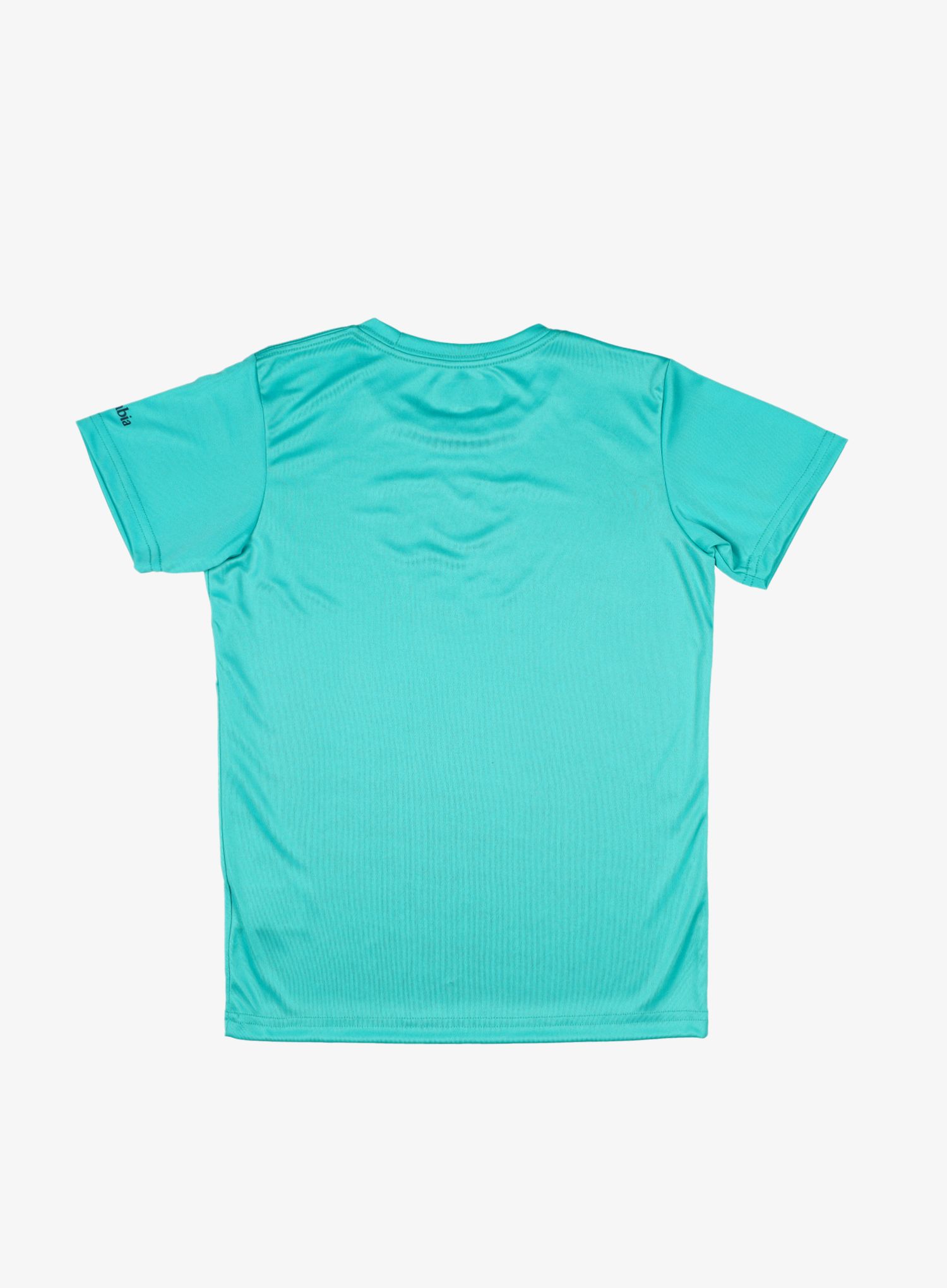 Majica za djevojčice Columbia Mirror Creek Short Sleeve Graphic Shirt - geyser/graphic