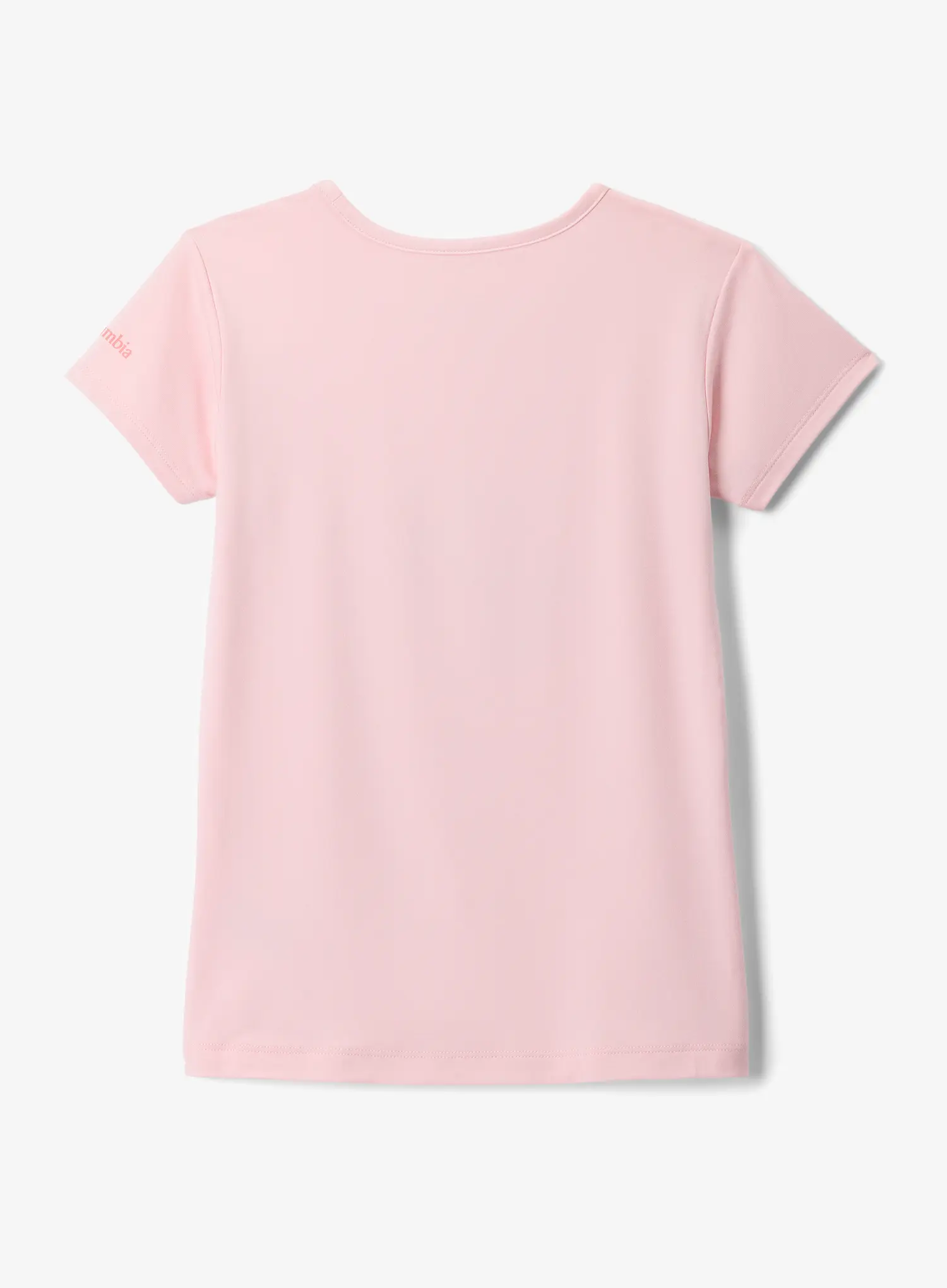 Majica za djevojčice Columbia Tech Trail Short Sleeve Graphic Shirt - satin pink/ridge line