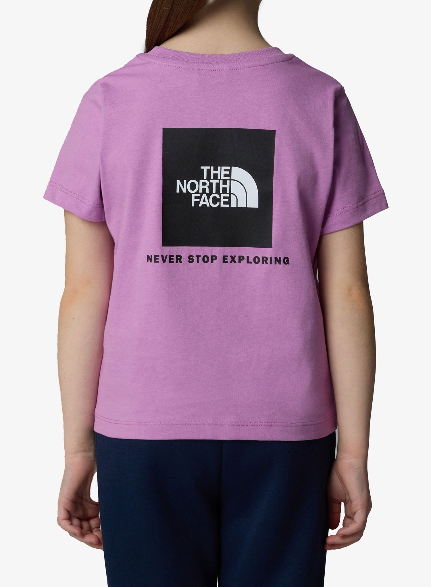 Majica za djevojčice The North Face Redbox S/S Tee - dragonfruit