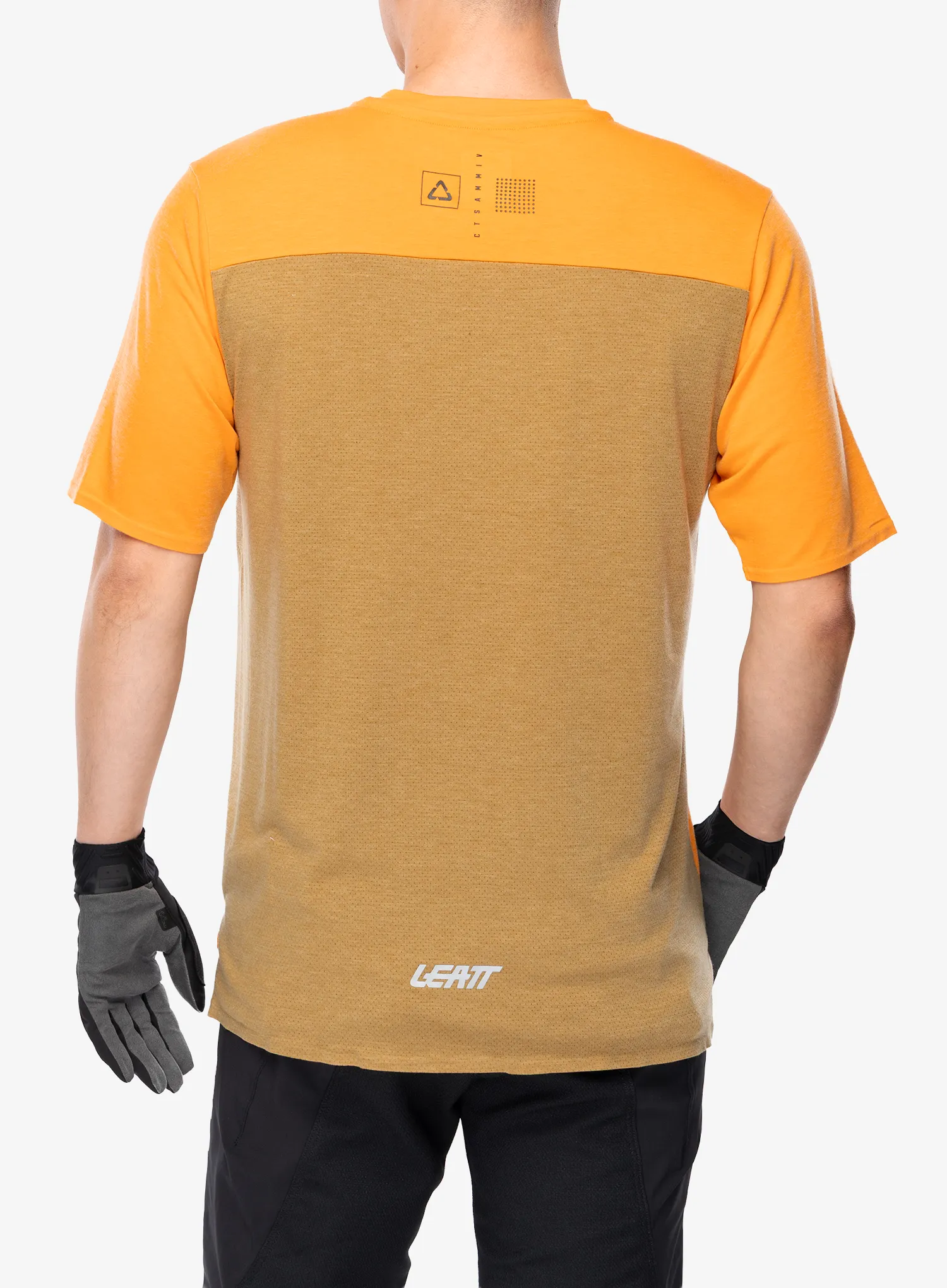 Majica enduro Leatt MTB 4.0 Trail Jersey - lager yellow