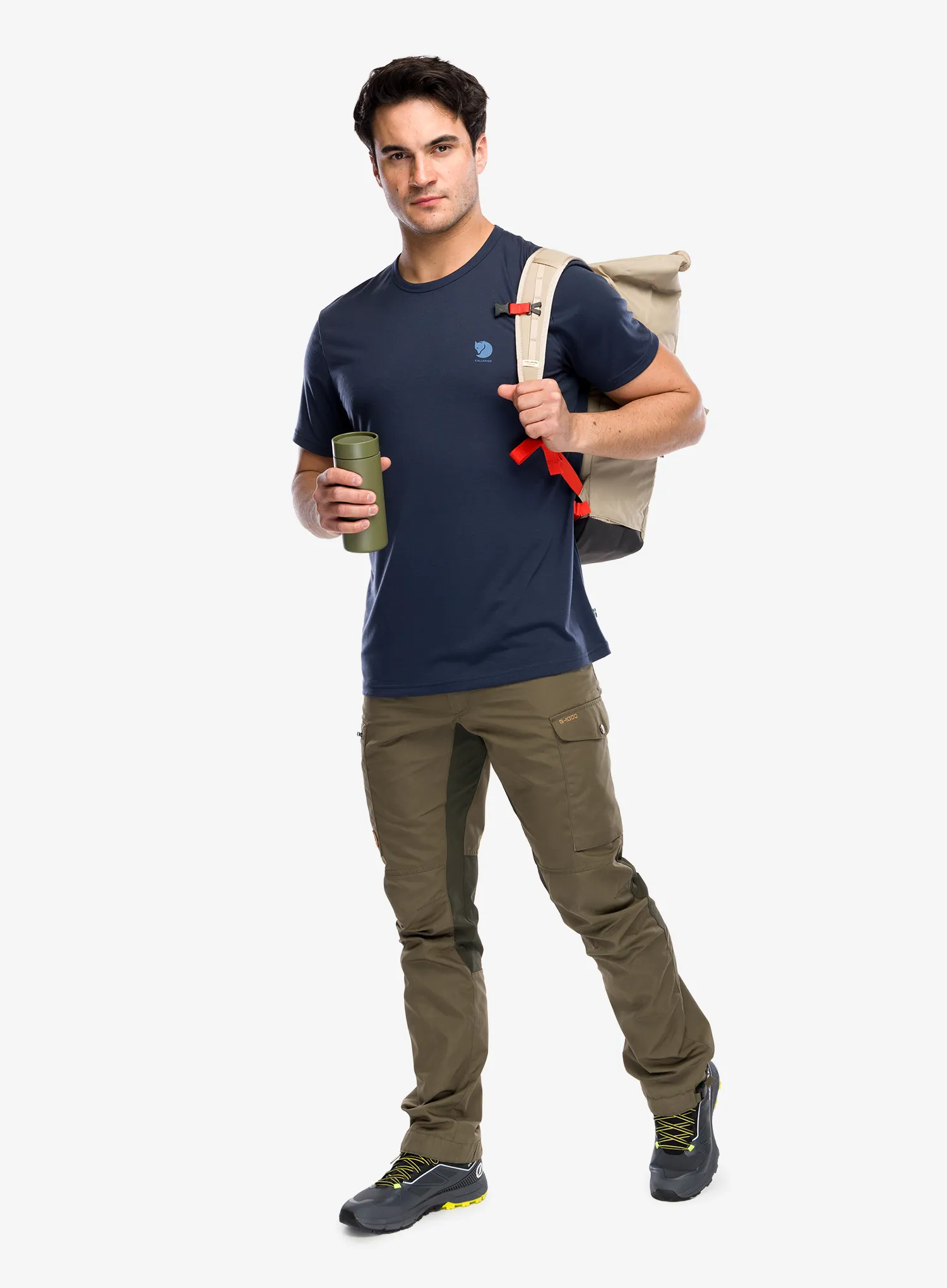 Majica Fjallraven High Coast SS - navy