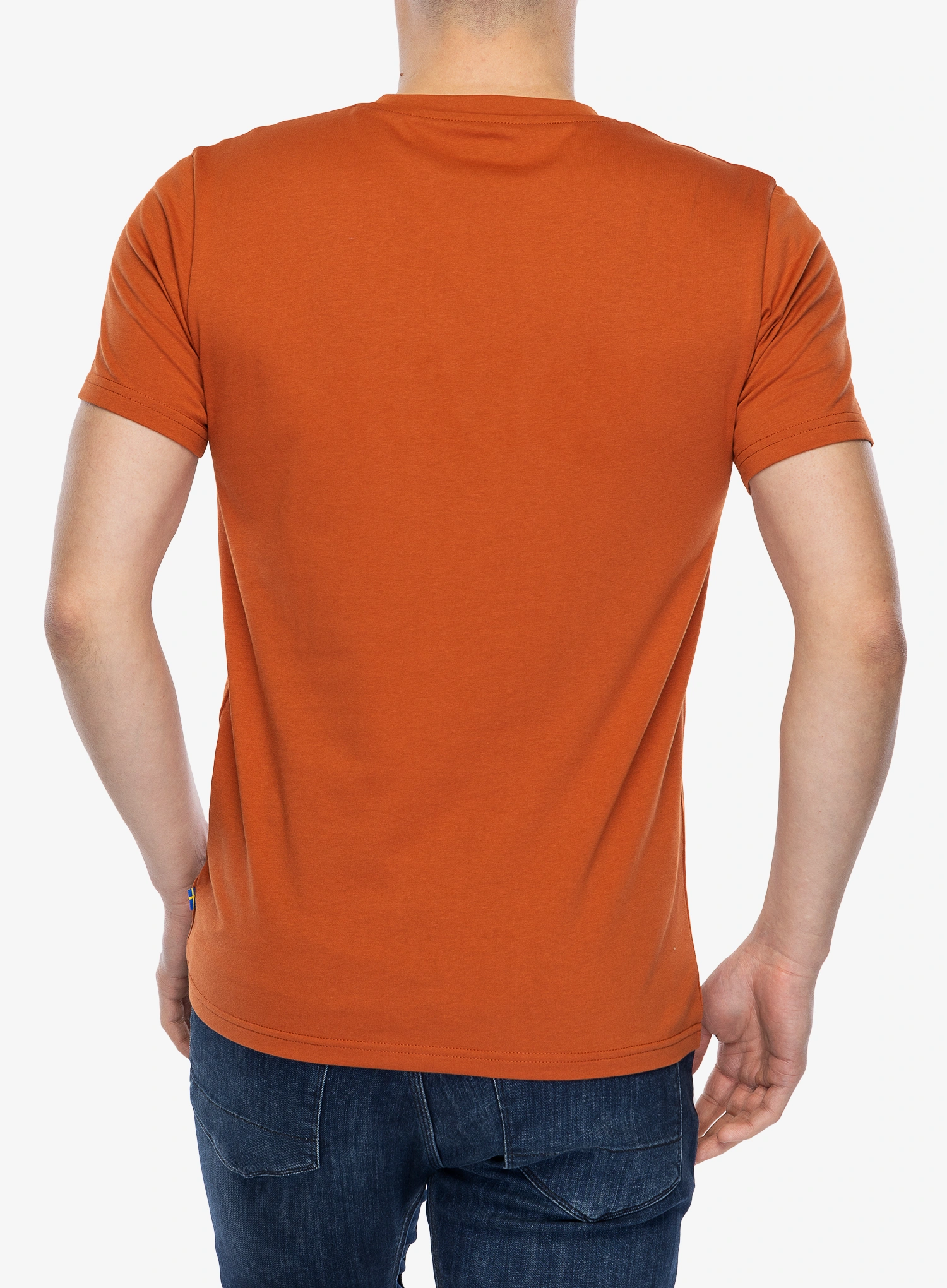 Majica Fjallraven Logo T-shirt - terracotta brown
