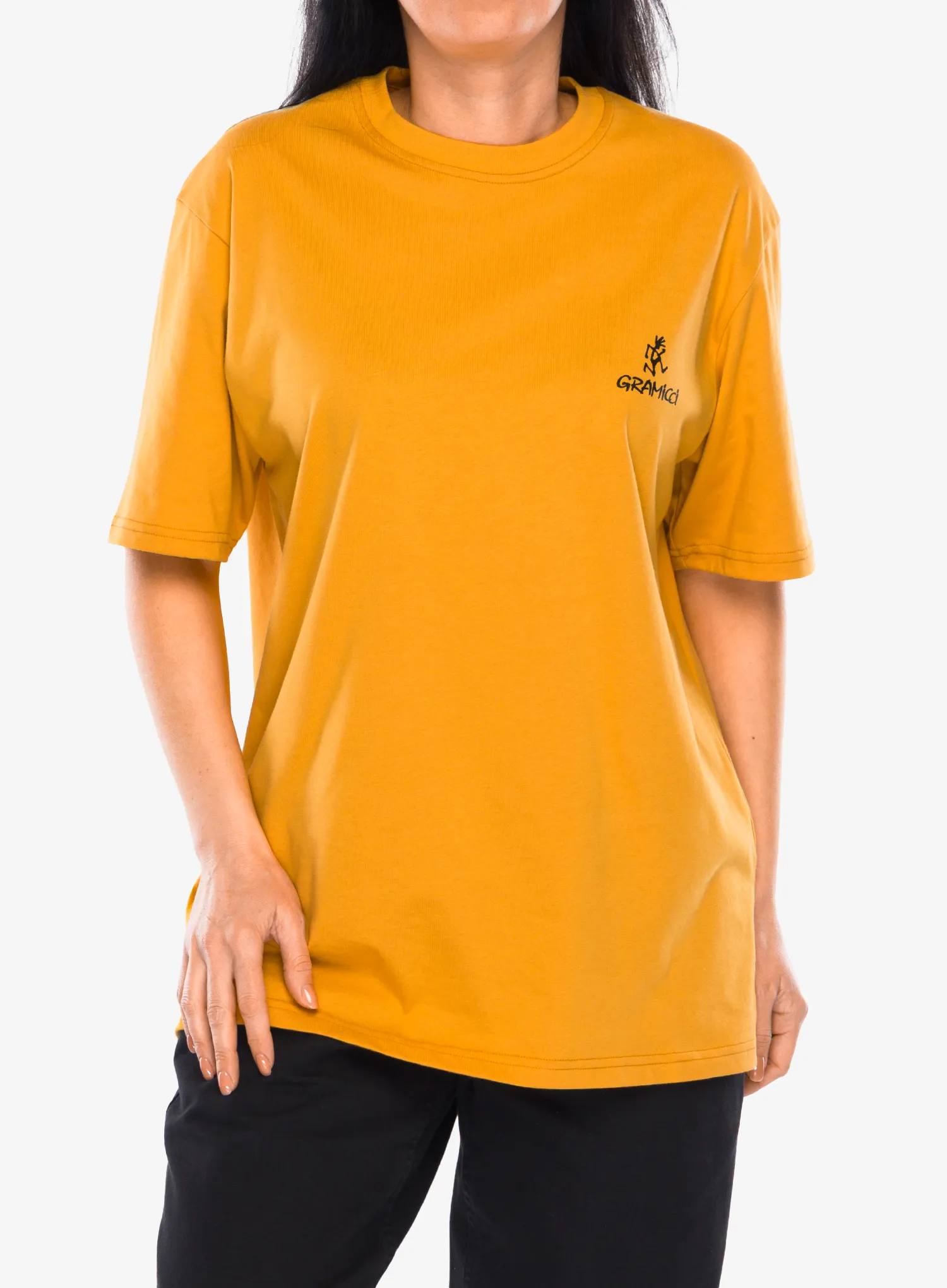 Majica Gramicci One Point Logo Tee - mustard