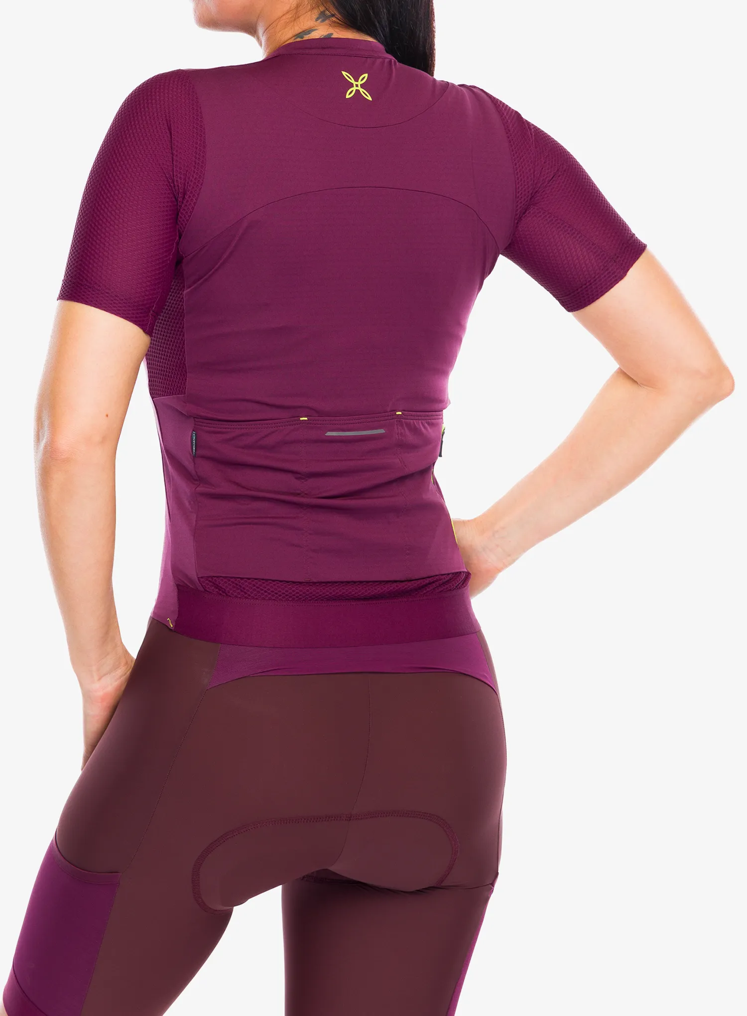 Ženska biciklistička majica Montura Rando Cycling Jersey - wine red