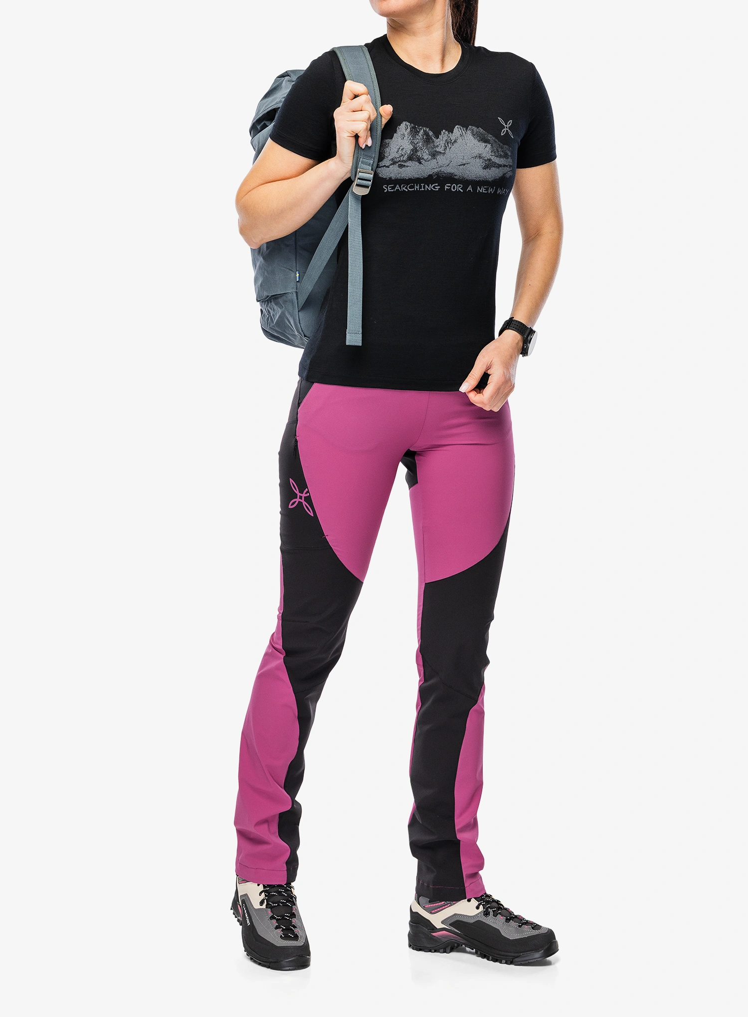 Ženska merino majica Montura Peaks Merino T-Shirt