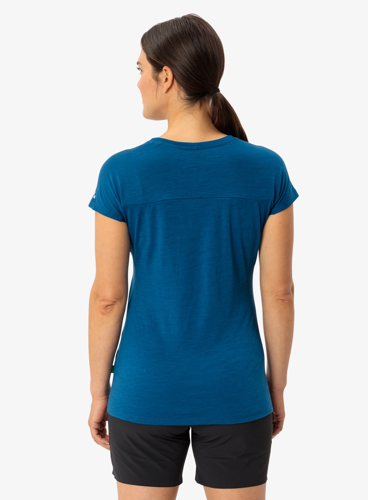 Ženska merino majica Vaude Tekoa Wool T-Shirt - shore blue