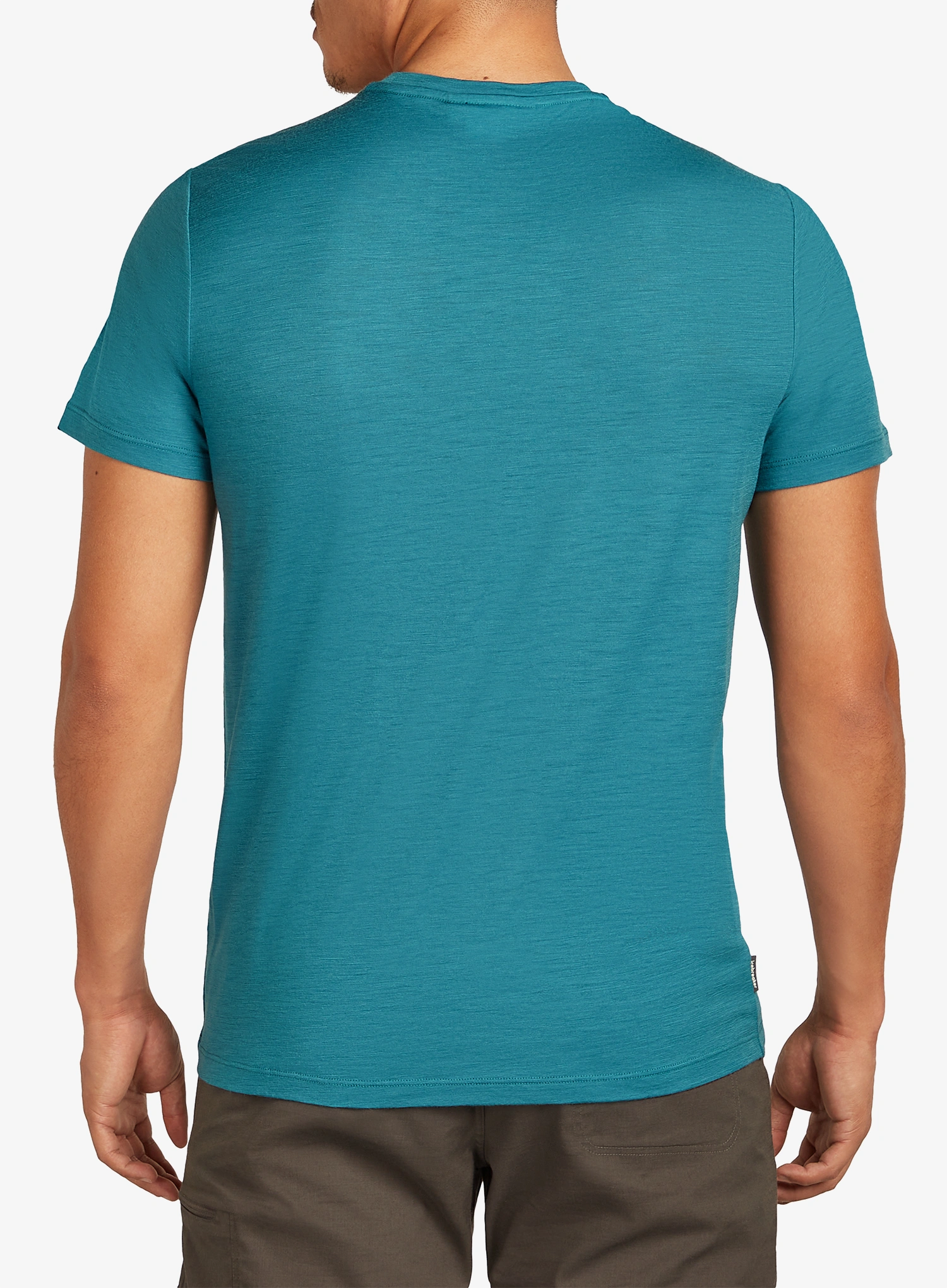 Merino majica Icebreaker Merino 150 Tech Lite SS Tee Mountain Pulse - topaz