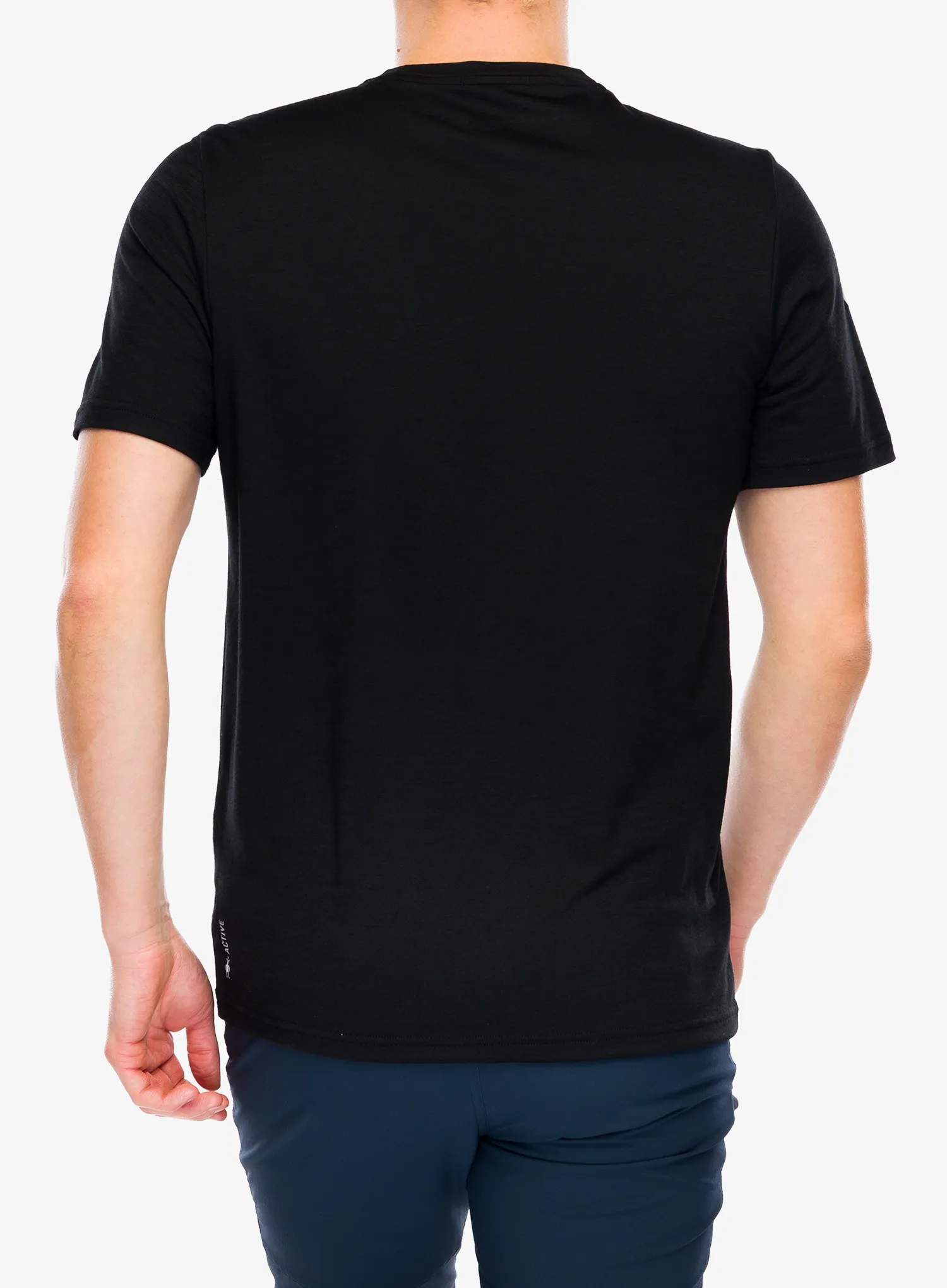 Merino majica Smartwool Active Short Sleeve - black