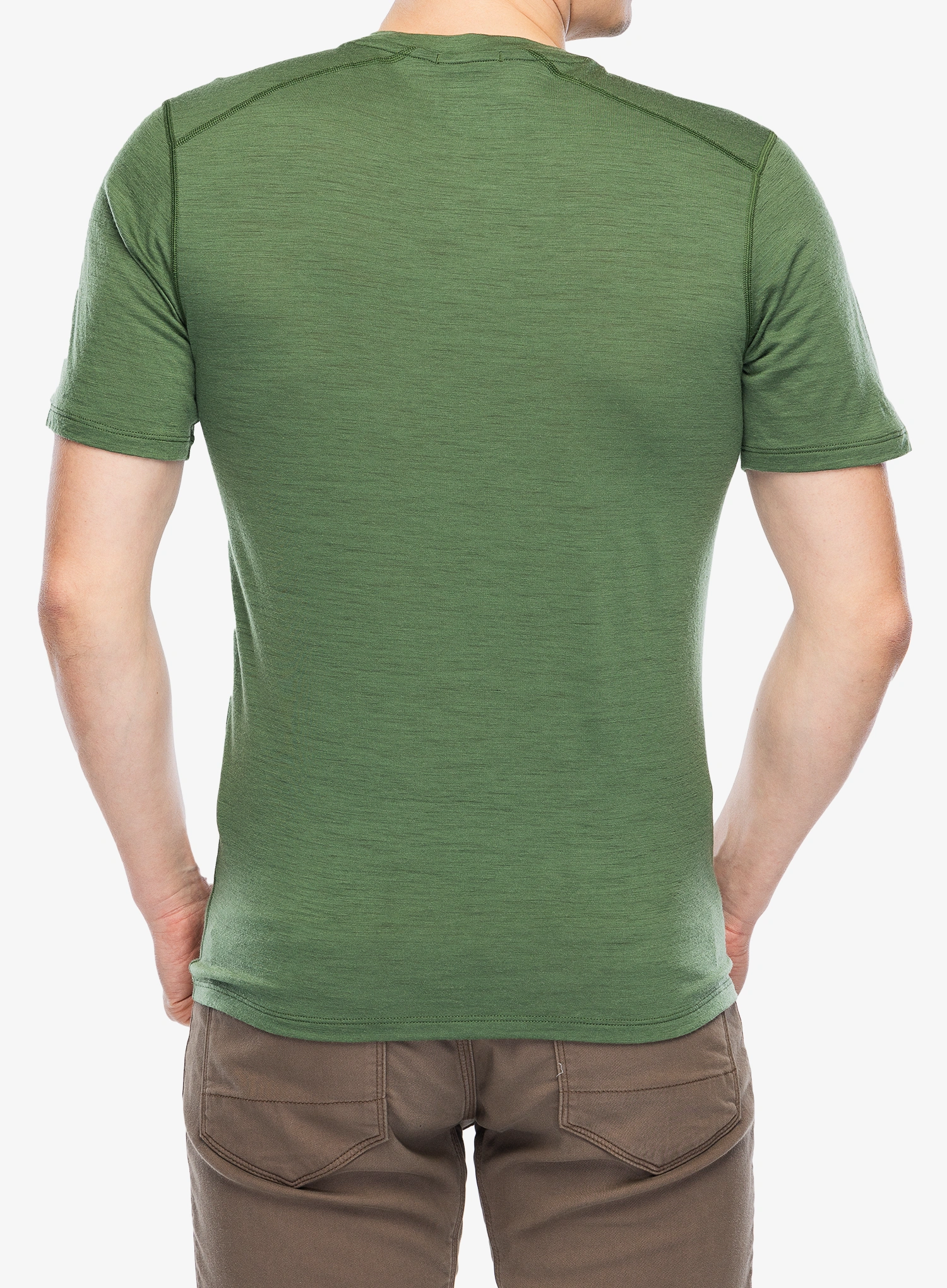 Merino majica Smartwool Merino Short Sleeve Tee Boxed - fern green