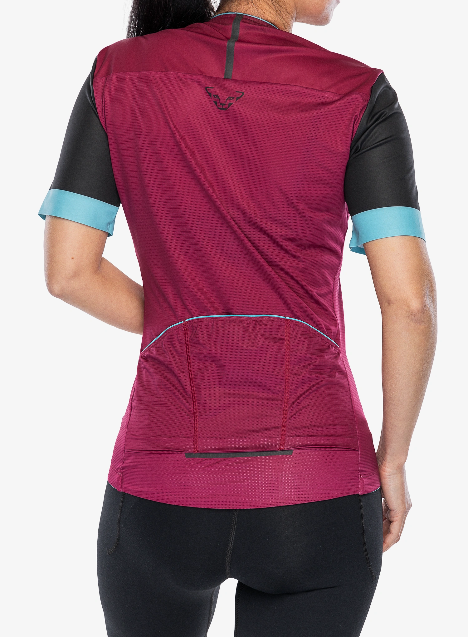 Ženska biciklistička majica Dynafit Ride Light Full Zip Shirt - beet red