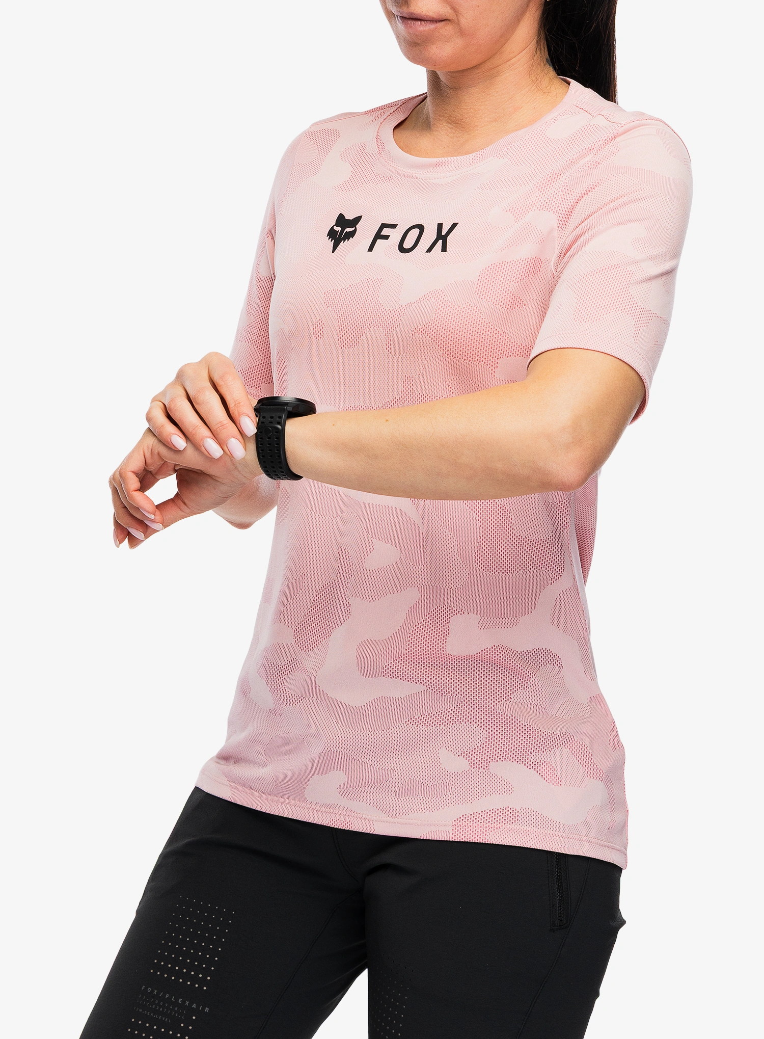 Ženska biciklistička majica Fox Ranger Tru Dri SS Jersey - berry