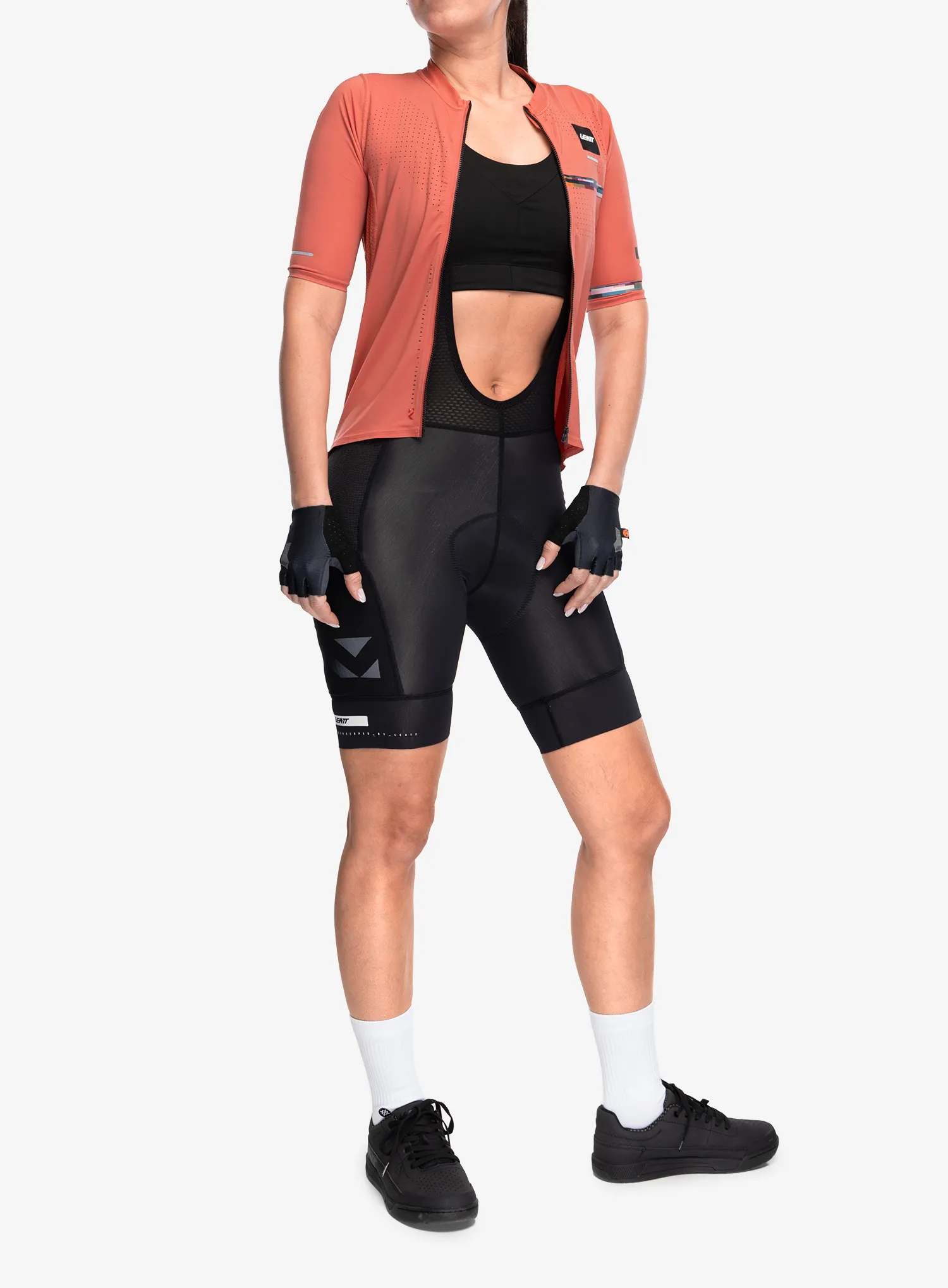 Ženska biciklistička majica Leatt MTB Endurance 5.0 Cargo - dusty red