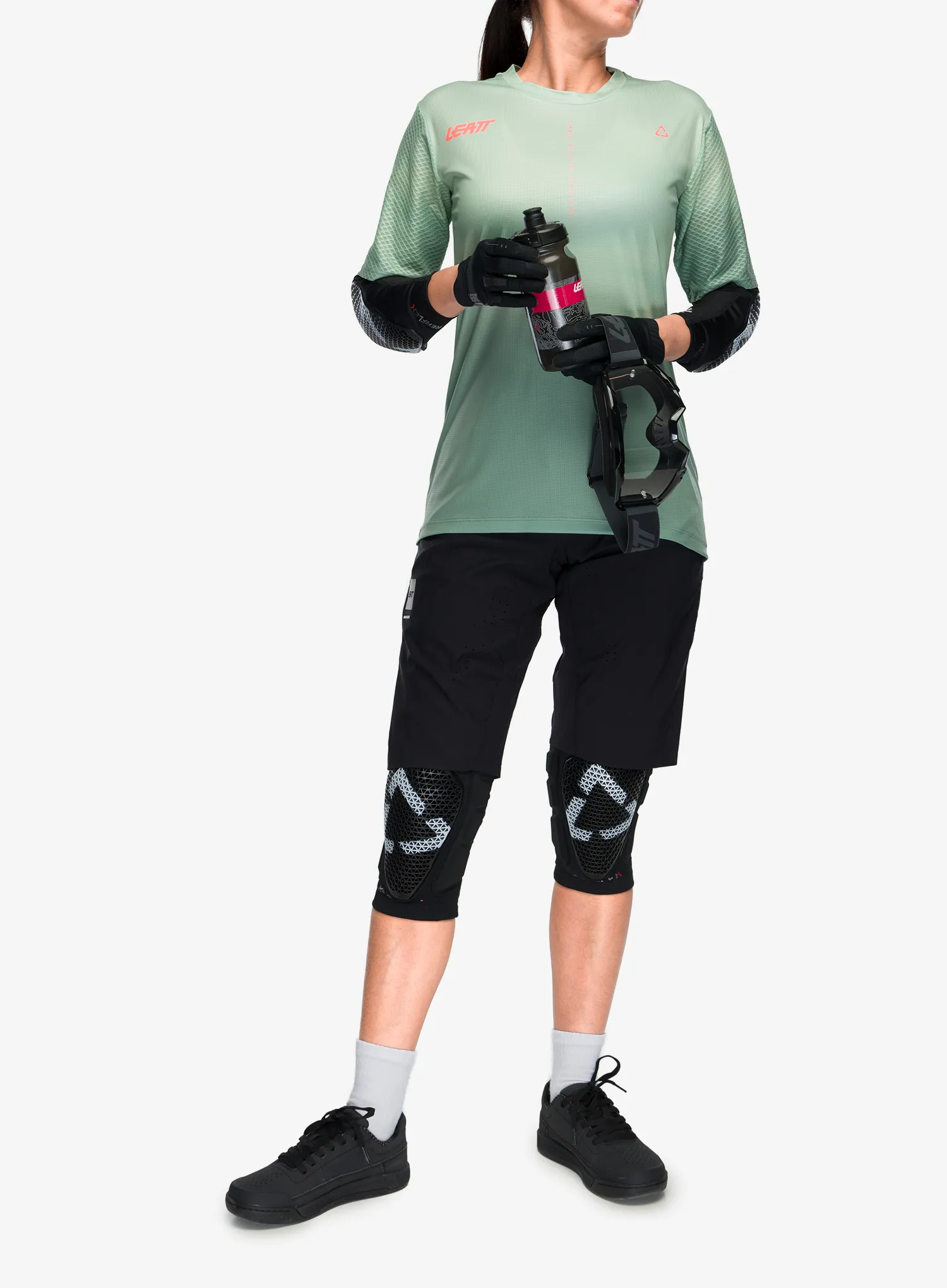 Ženska biciklistička majica Leatt MTB Trail 3.0 - mist green