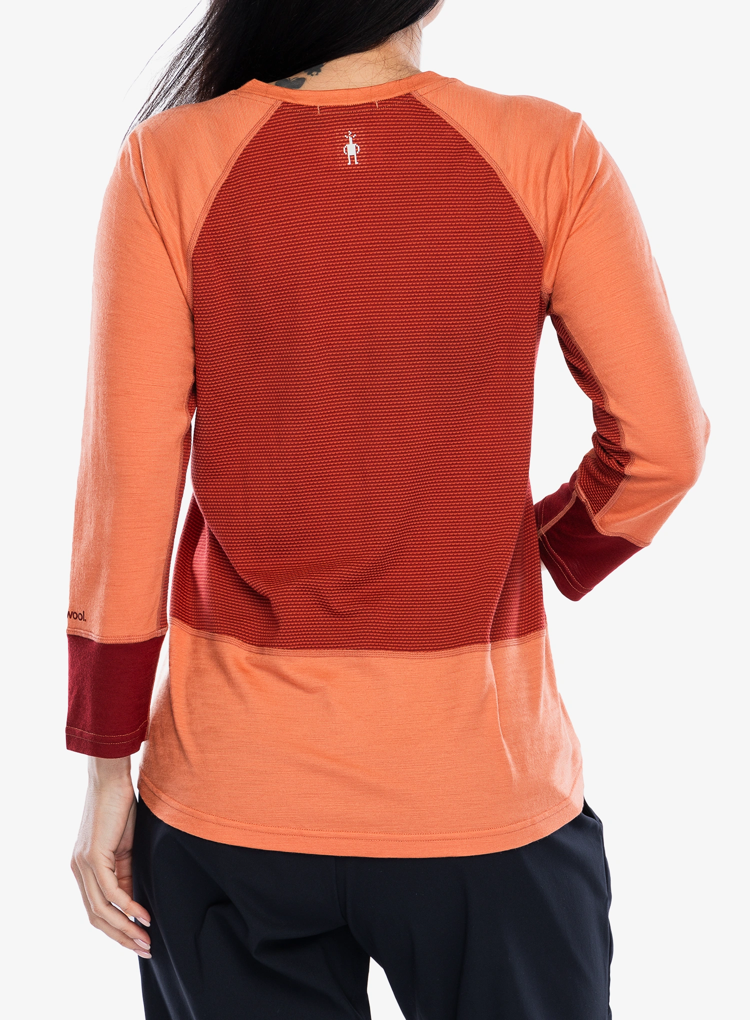 Ženska biciklistička majica Smartwool Mountain Bike 3/4 Sleeve Jersey - terracotta