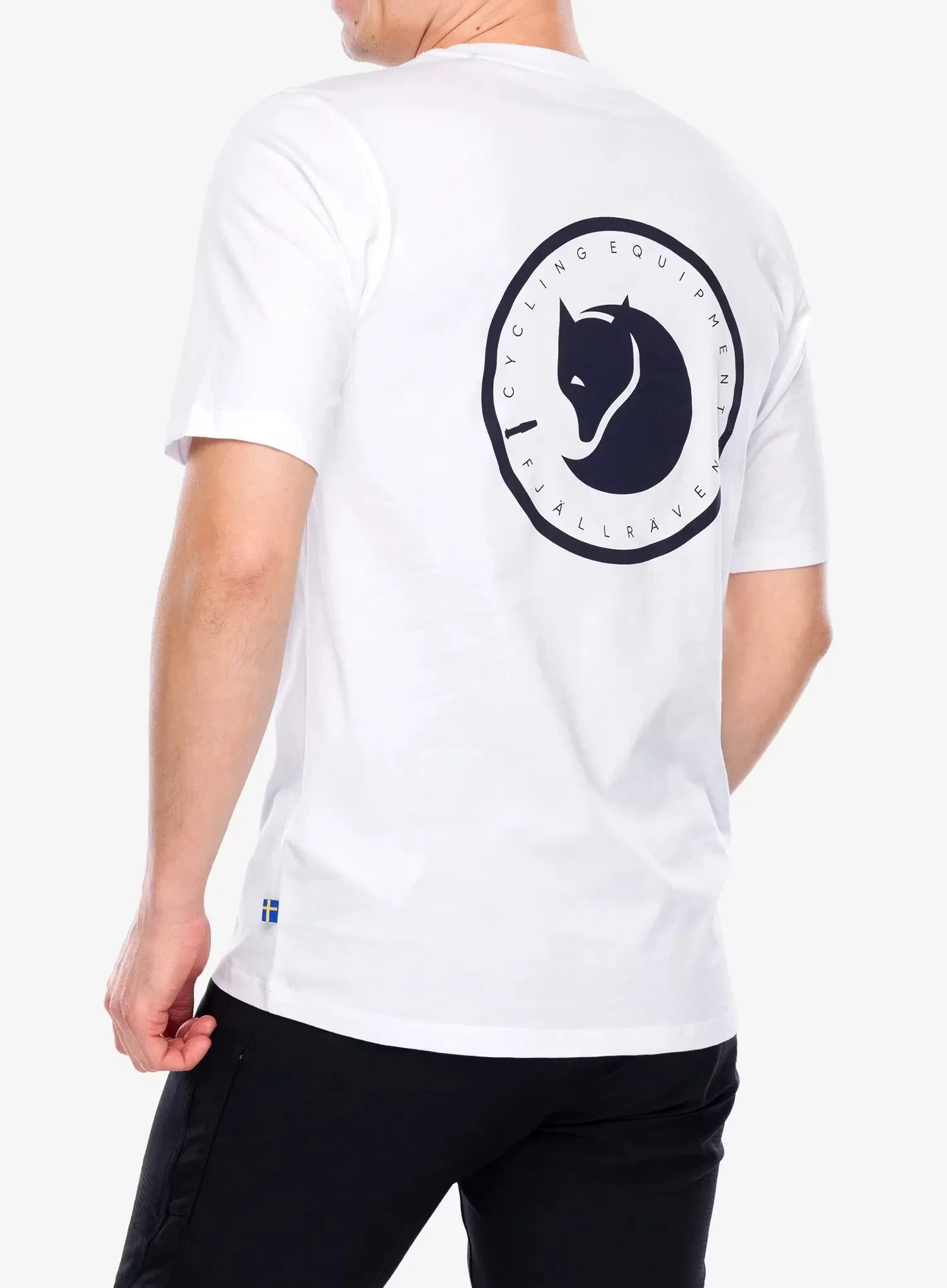 Biciklistička majica Fjallraven Hoja T-shirt - white/white