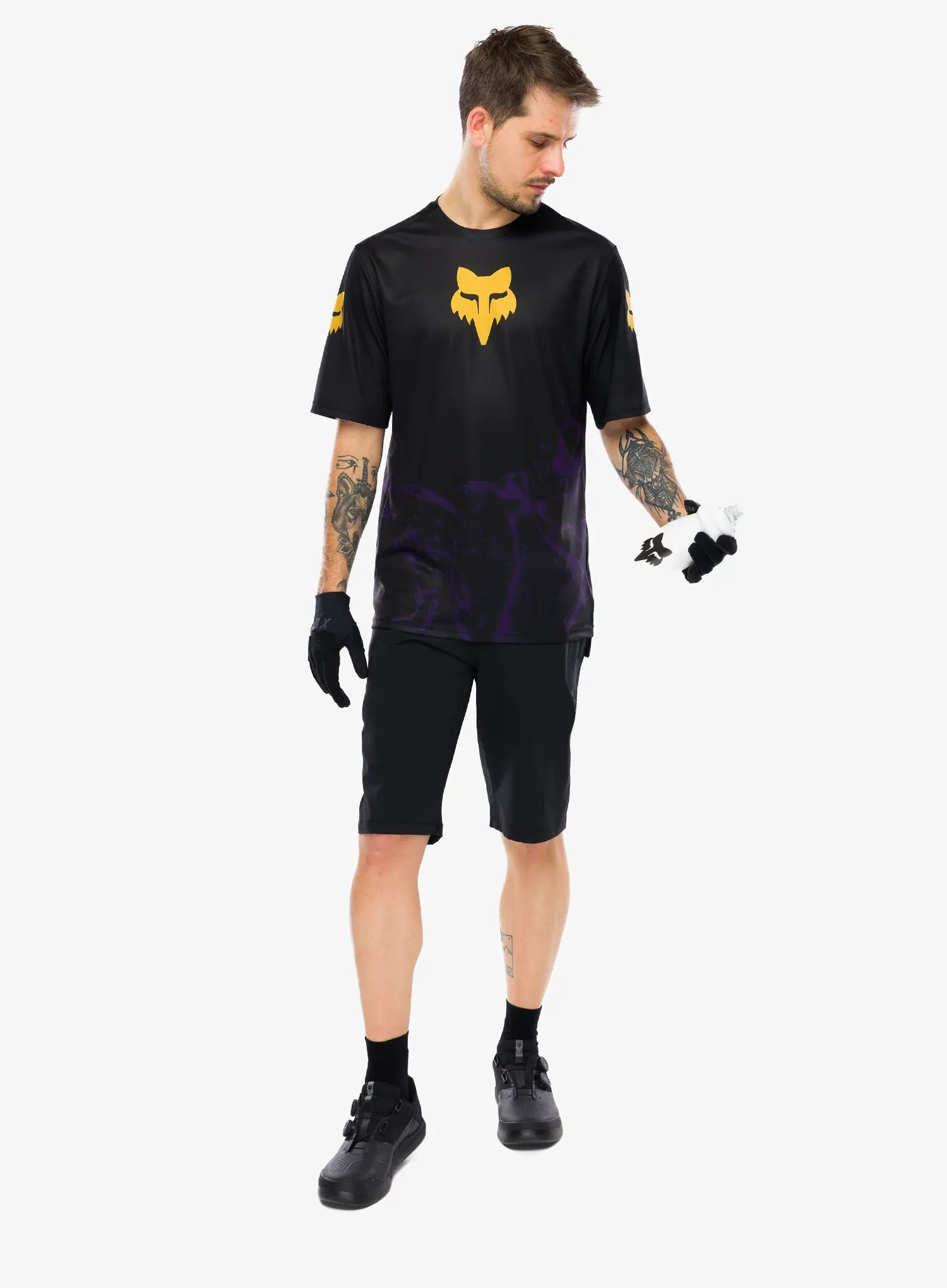 Biciklistička majica Fox Ranger SS Jersey Img Print - plum