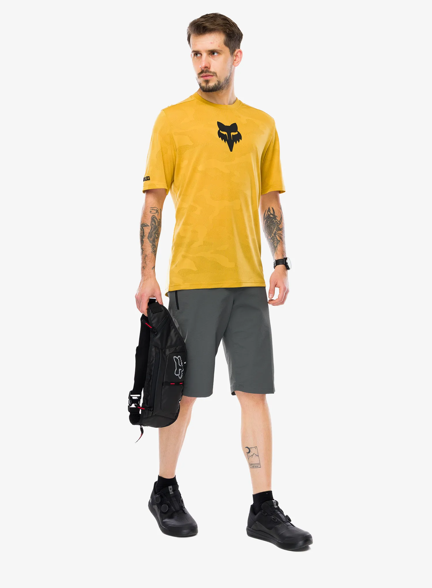Biciklistička majica Fox Ranger Tru Dri SS Jersey - bronze