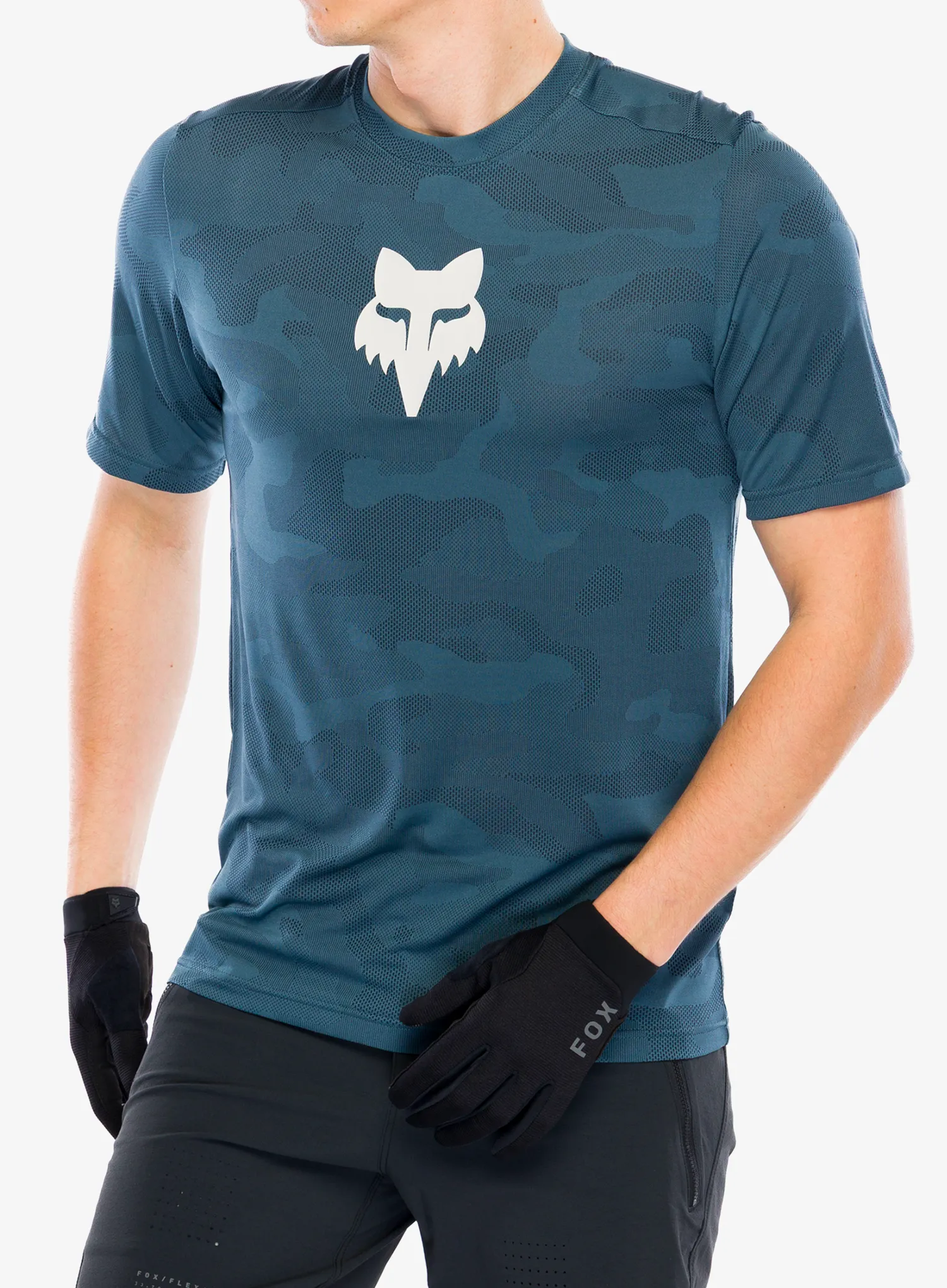 Biciklistička majica Fox Ranger Tru Dri SS Jersey - dark vintage
