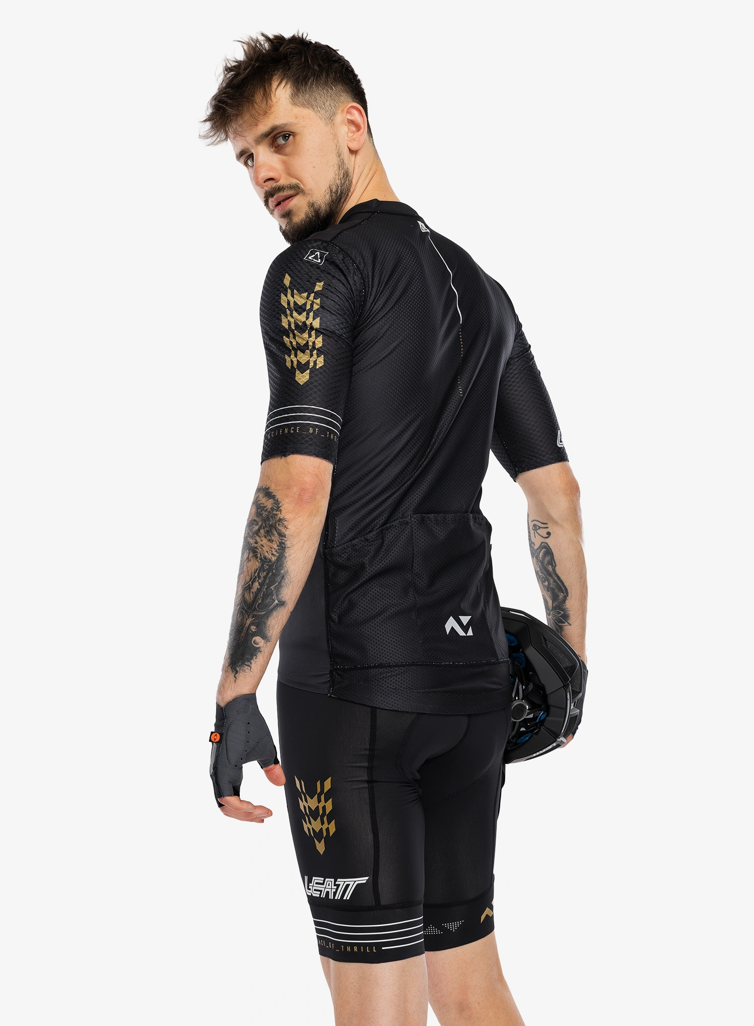 Biciklistička majica Leatt Jersey MTB Endurance 6.0 - racing black