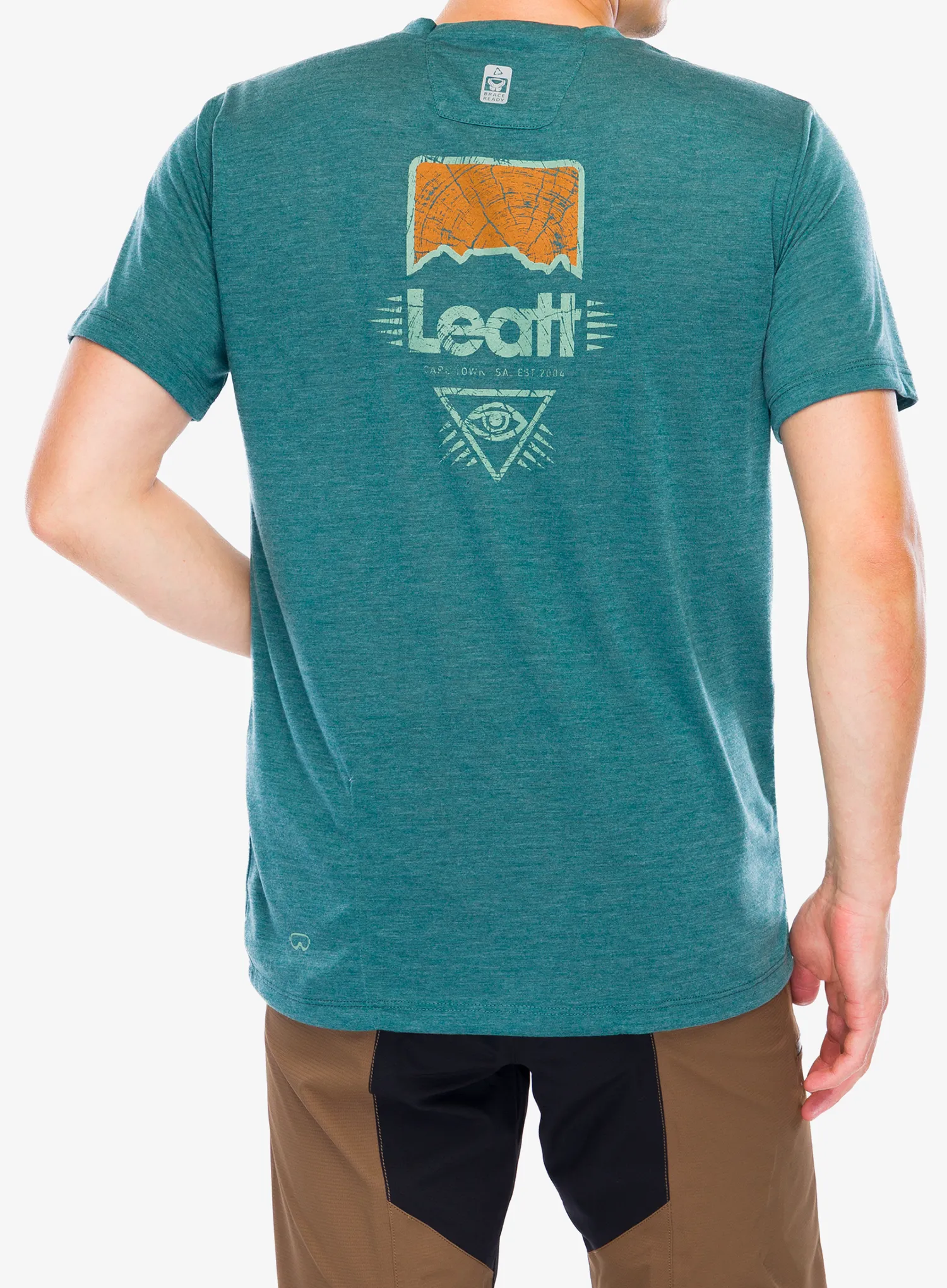 Biciklistička majica Leatt Jersey MTB Gravity 1.0 - teal