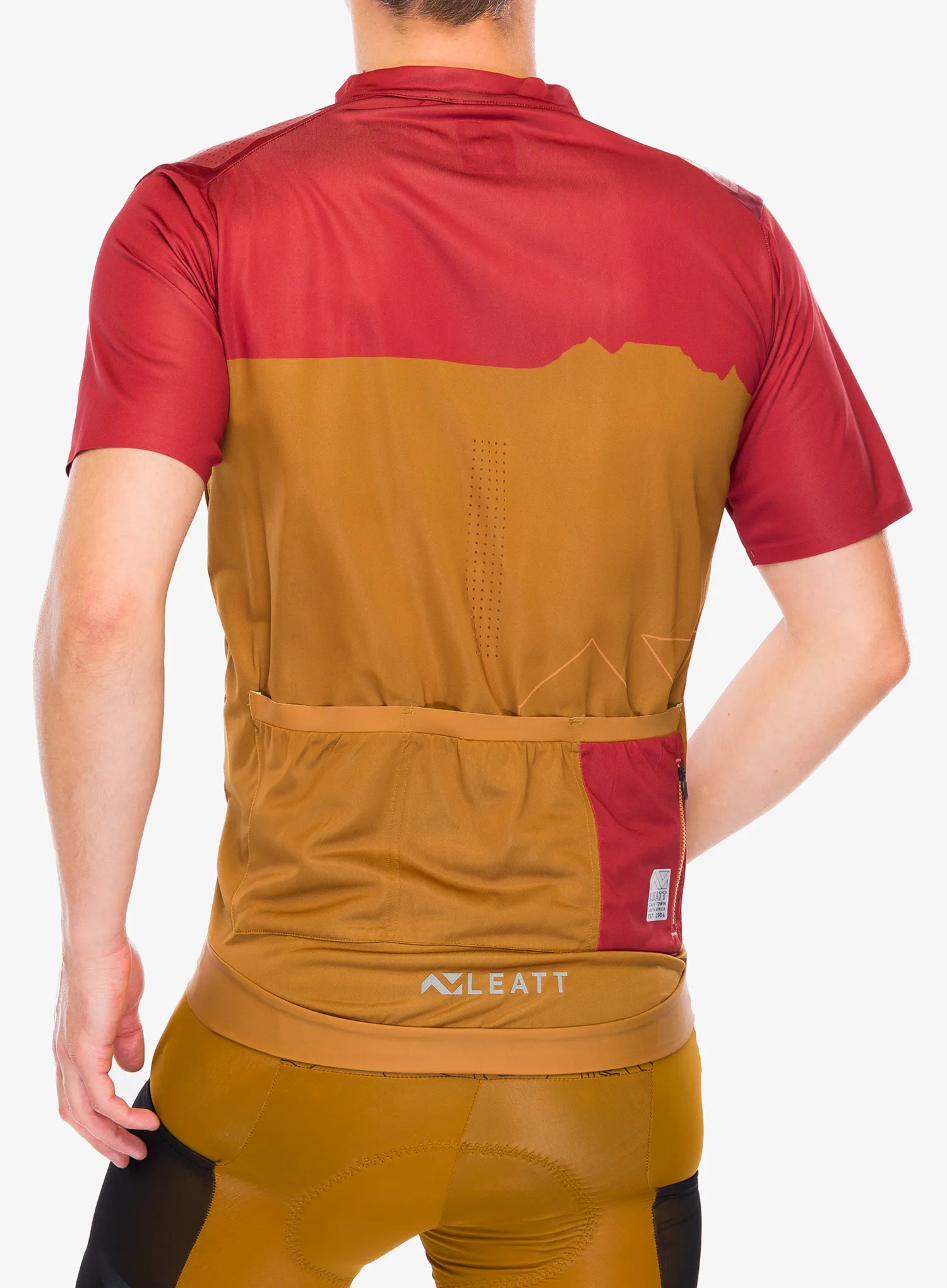 Biciklistička majica Leatt Jersey MTB Trail 3.0 - lava