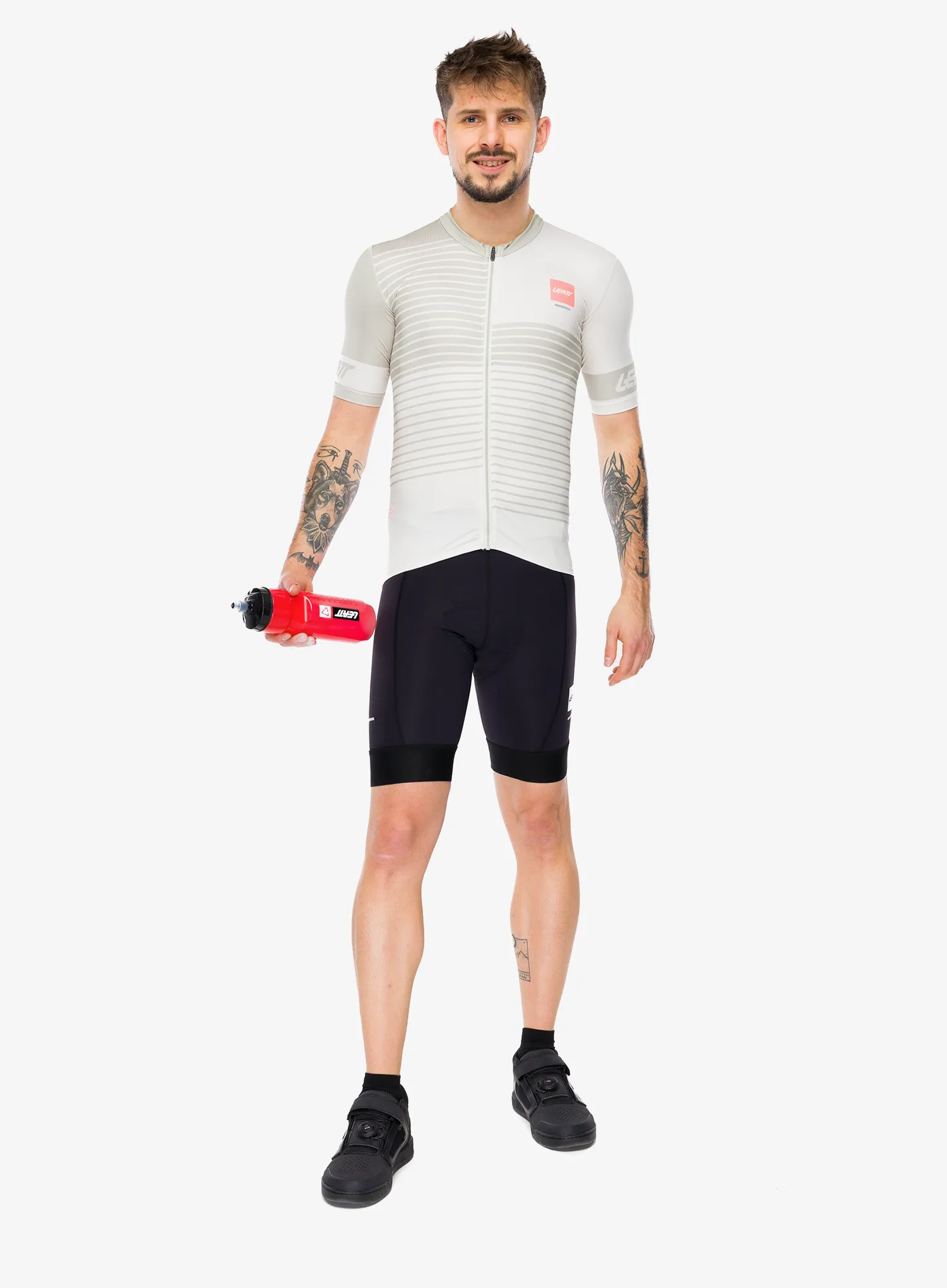 Biciklistička majica Leatt MTB Endurance 3.0 - stone grey