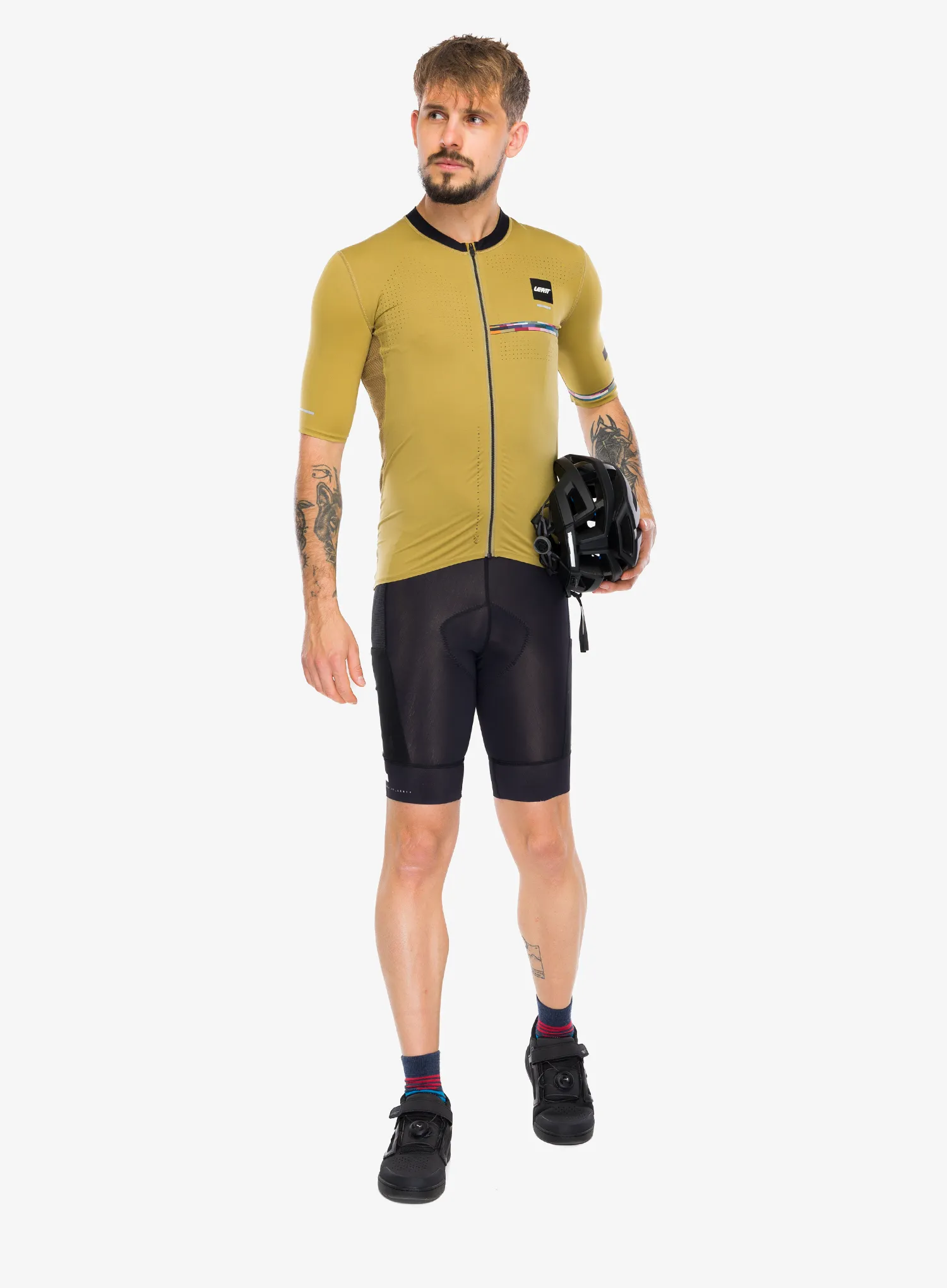 Biciklistička majica Leatt MTB Endurance 5.0 Cargo - brass brown