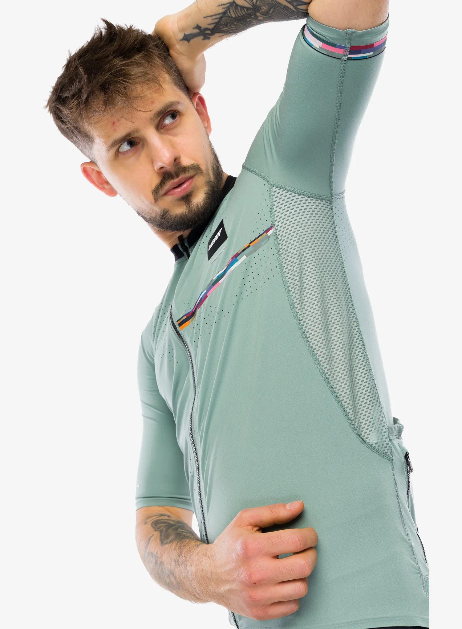 Biciklistička majica Leatt MTB Endurance 5.0 Cargo - mist green