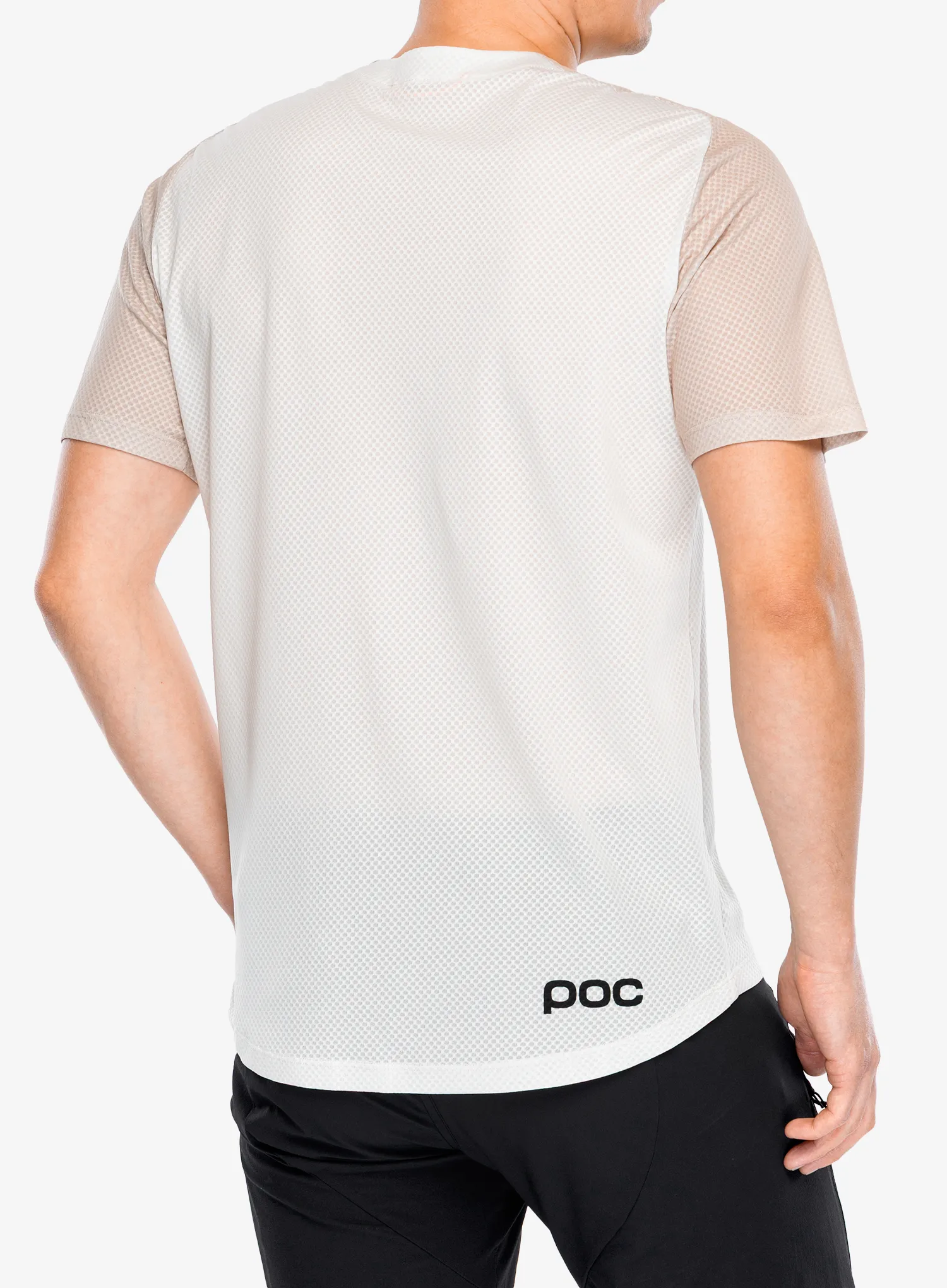 Biciklistička majica POC Motion Air S/S Jersey - off white