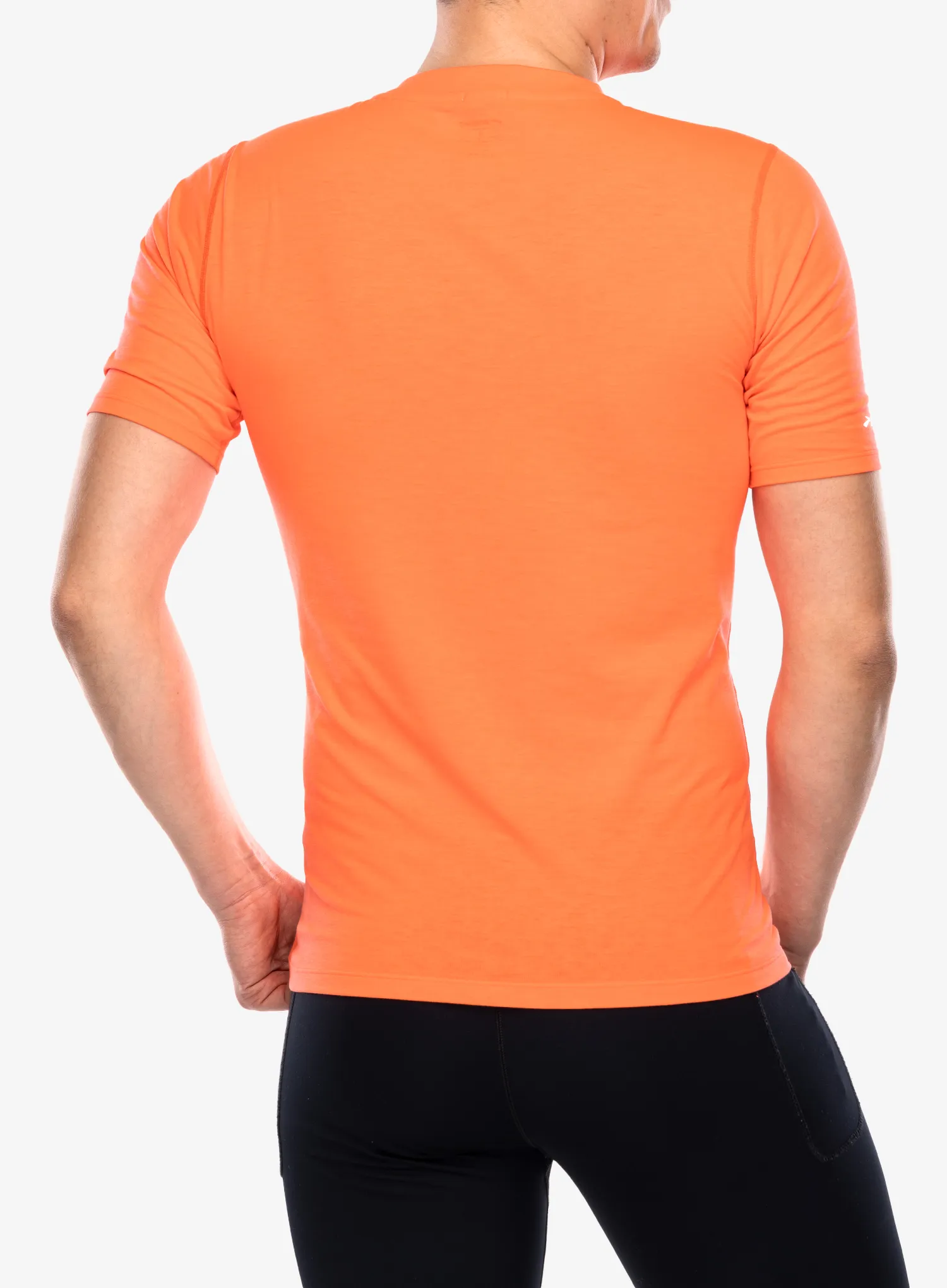 Brzosušeća majica Brooks High Point Short Sleeve - flame/flame