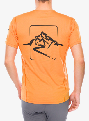 Brzosušeća majica Columbia Cirque River Pro S/S Graphic Crew - koi