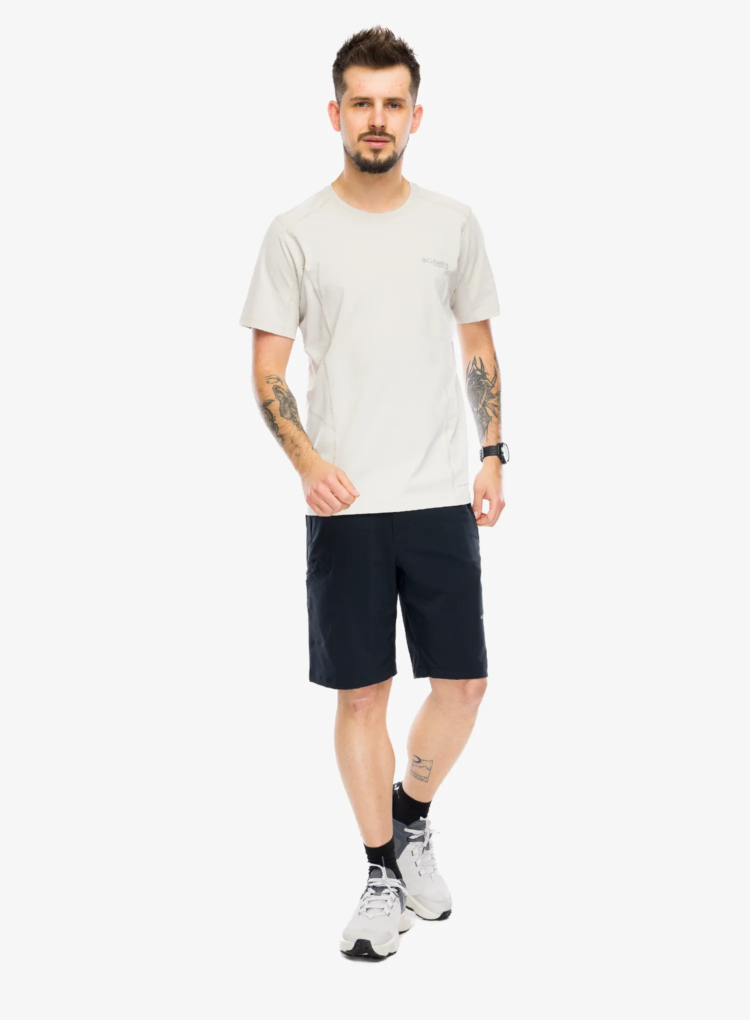 Brzosušeća majica Columbia Diamond Peak Pro Short Sleeve - dark stone