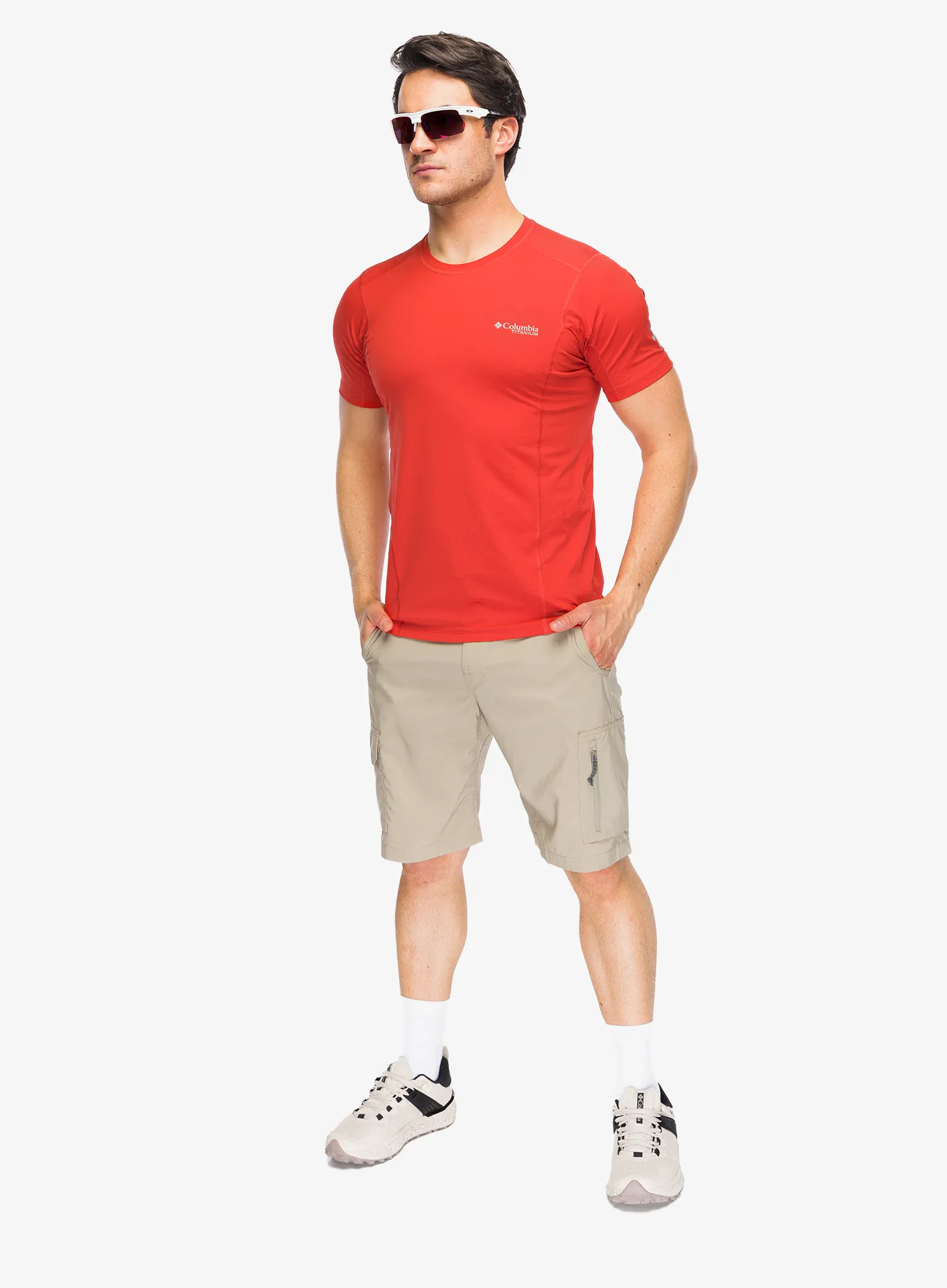 Brzosušeća majica Columbia Diamond Peak Pro Short Sleeve - super sonic