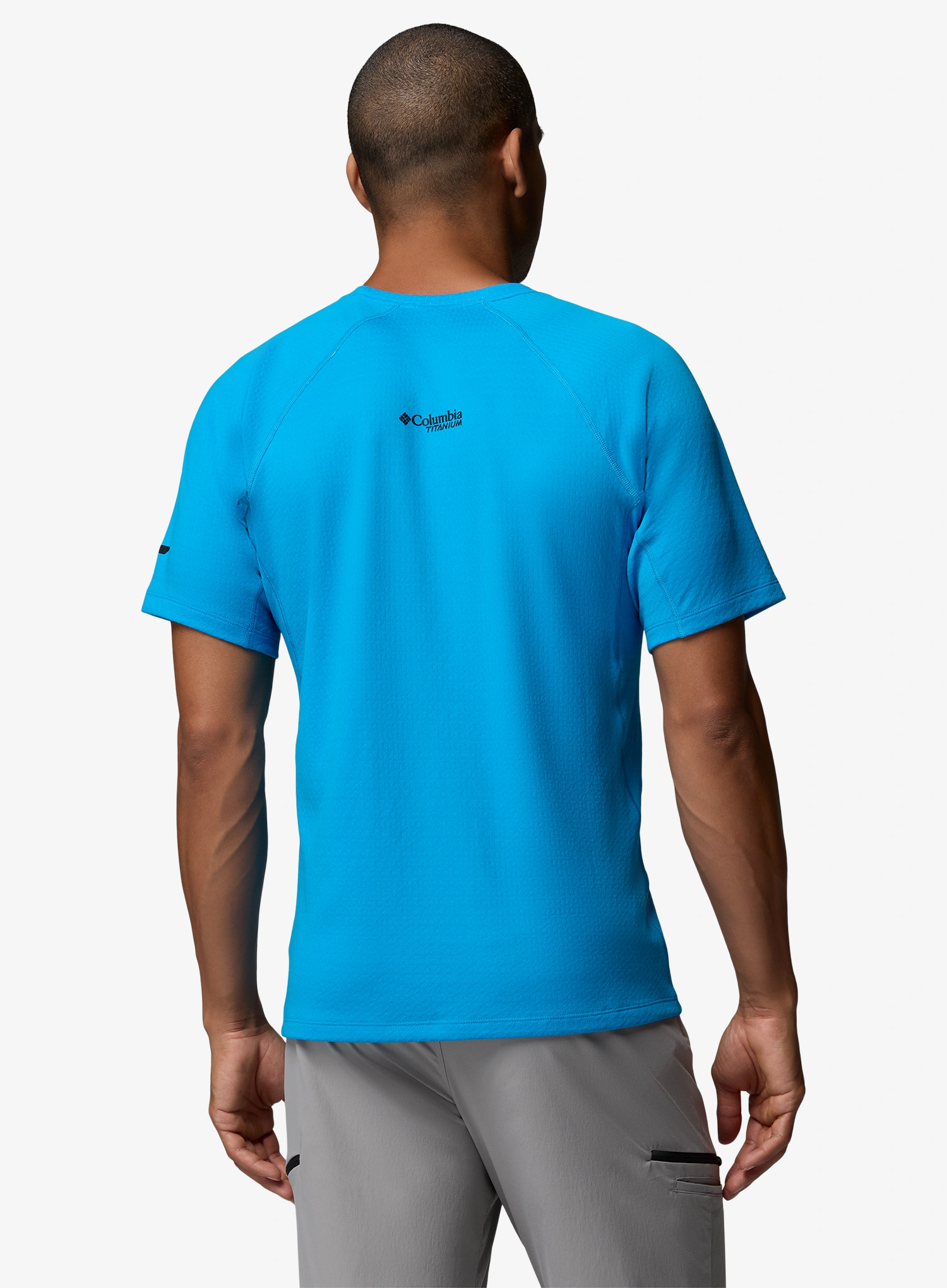 Brzosušeća majica Columbia DriVenture Short Sleeve - compass blue