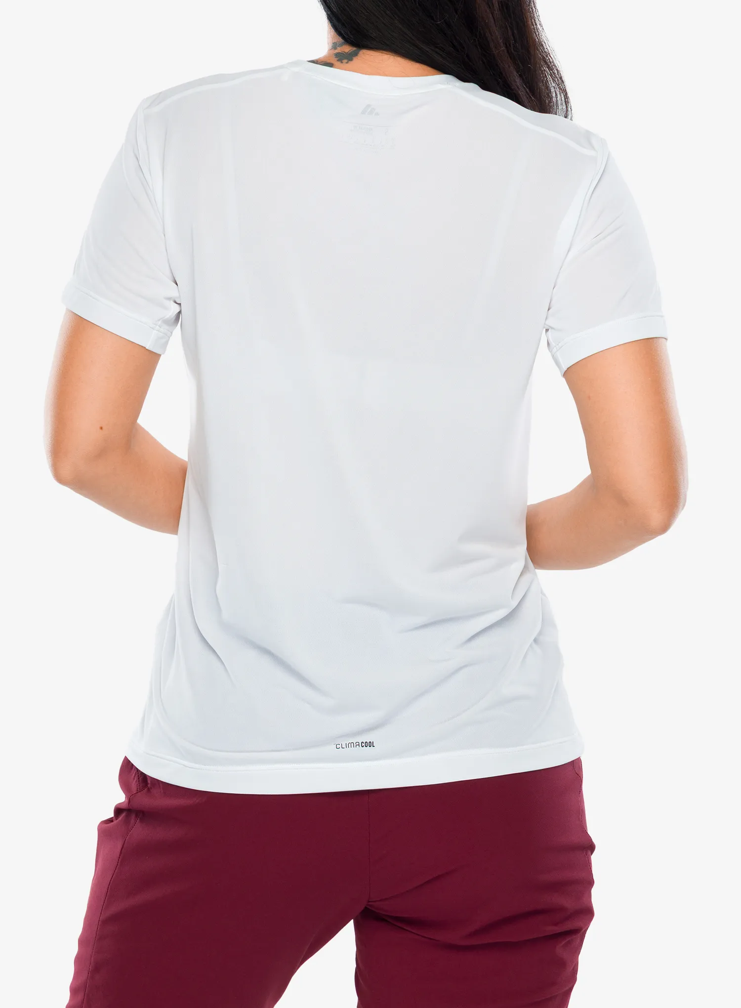 Ženska brzosušeća majica adidas TERREX Multi Logo Tech Tee - white