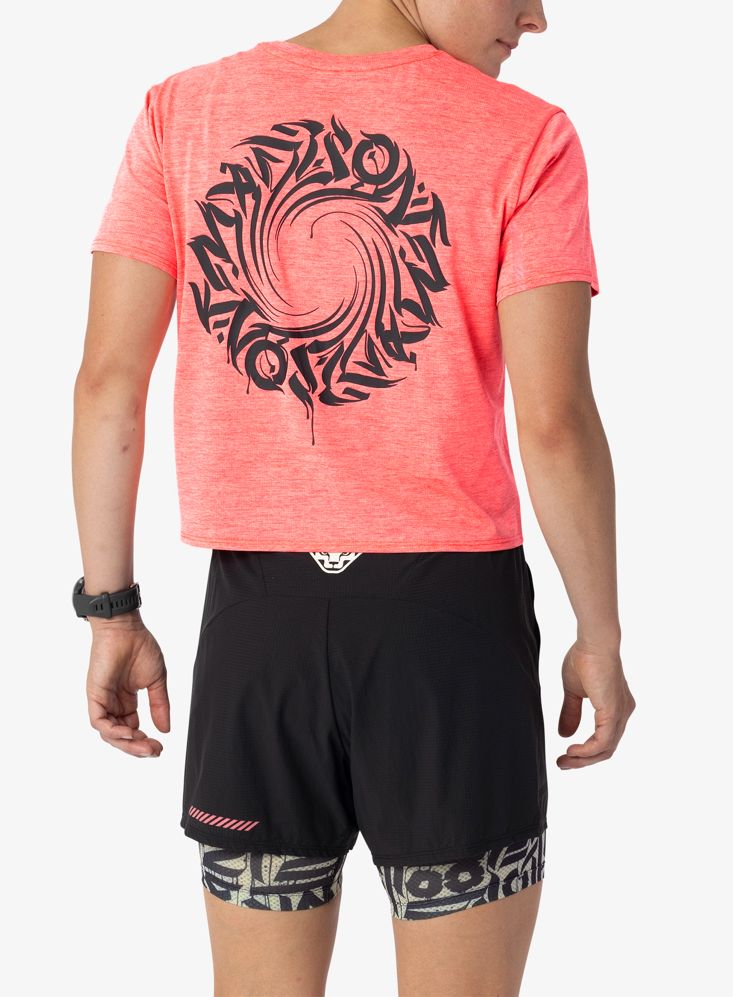 Ženska brzosušeća majica Dynafit Trail T-Shirt - ultra coral