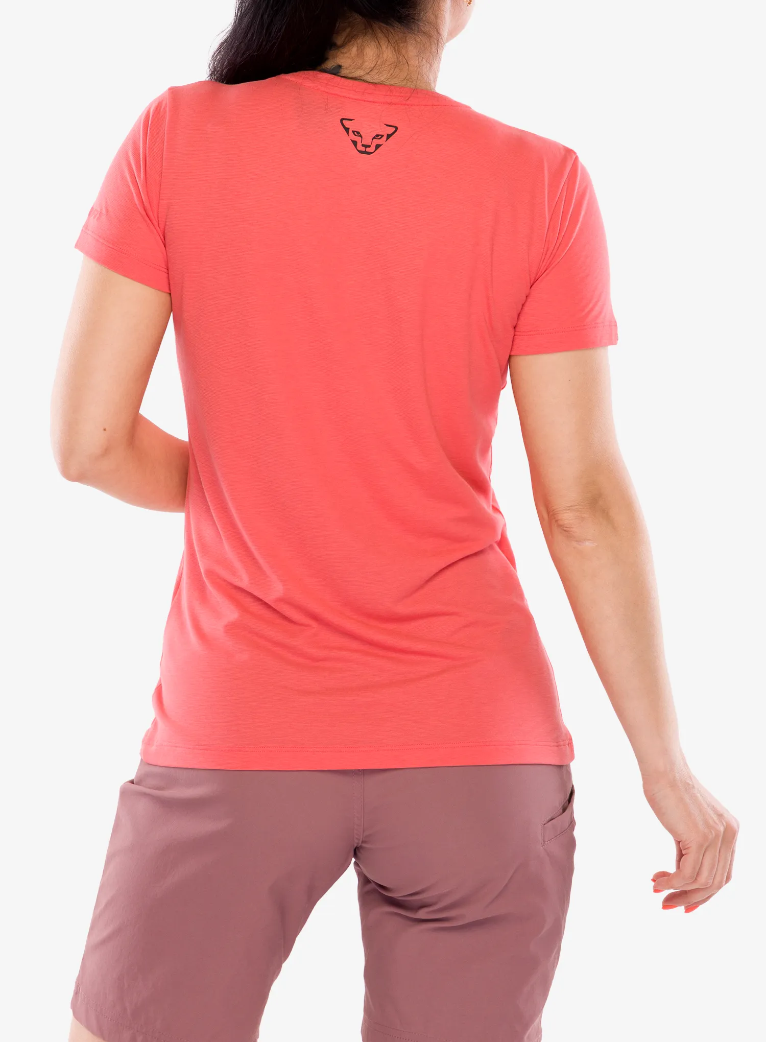 Ženska brzosušeća majica Dynafit Transalper Graphic S/S Tee - cabana