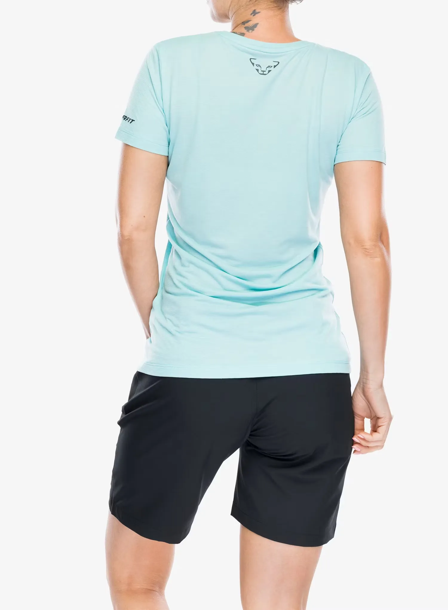 Ženska brzosušeća majica Dynafit Transalper Graphic S/S Tee - marine