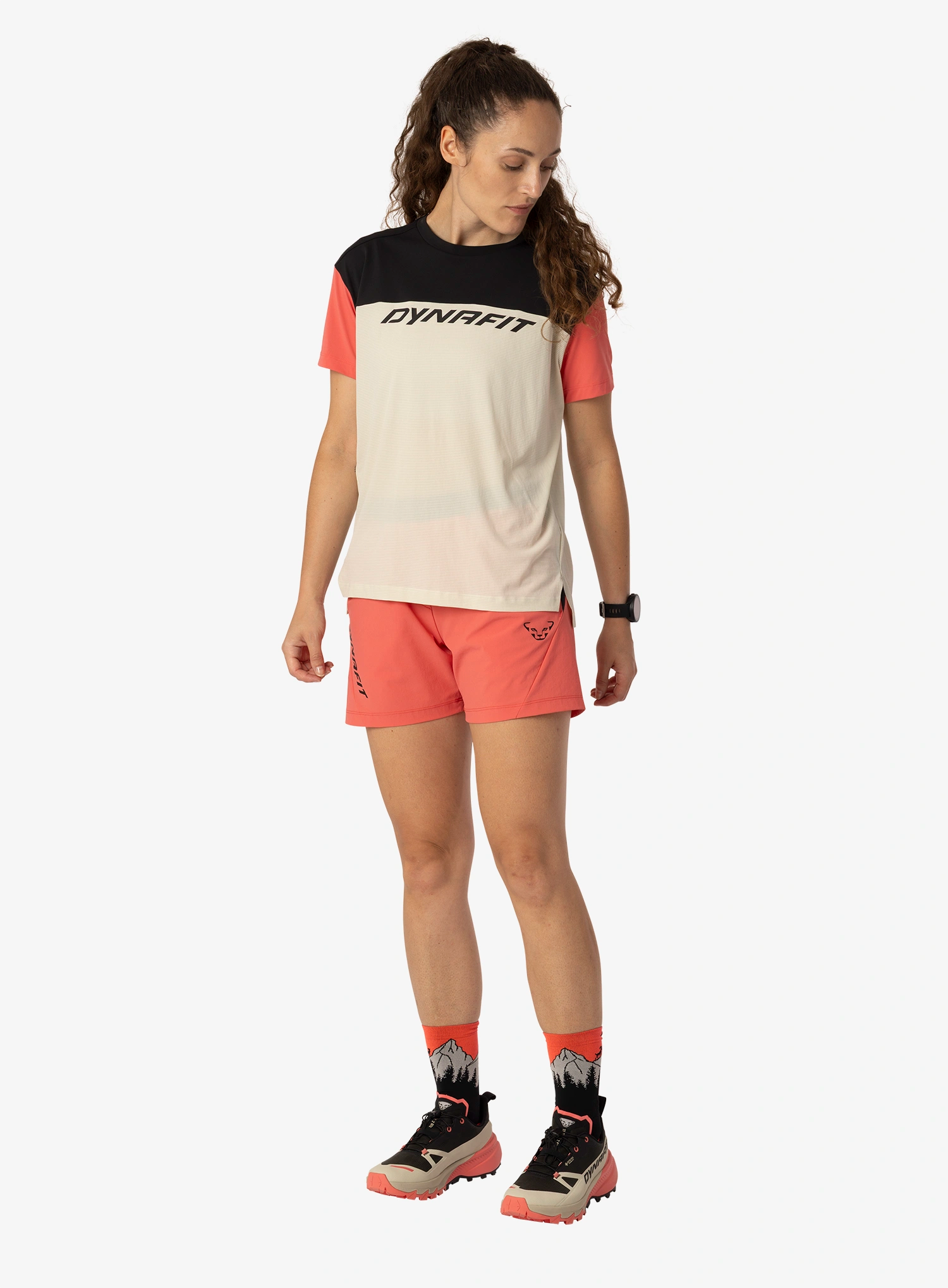 Ženska brzosušeća majica Dynafit Traverse Light T-Shirt - overcast