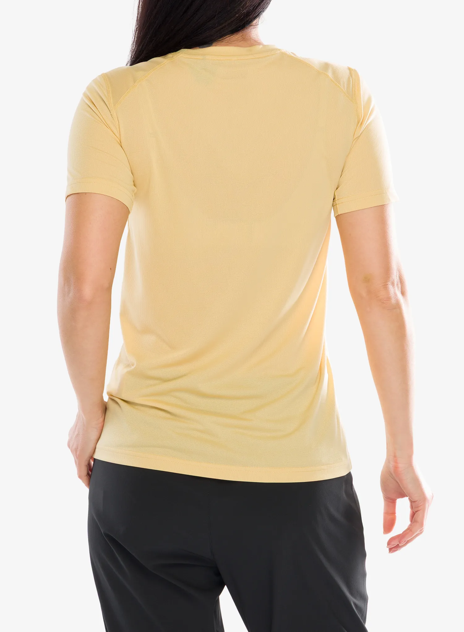 Ženska brzosušeća majica Fjallraven Abisko Day Hike SS - mais yellow