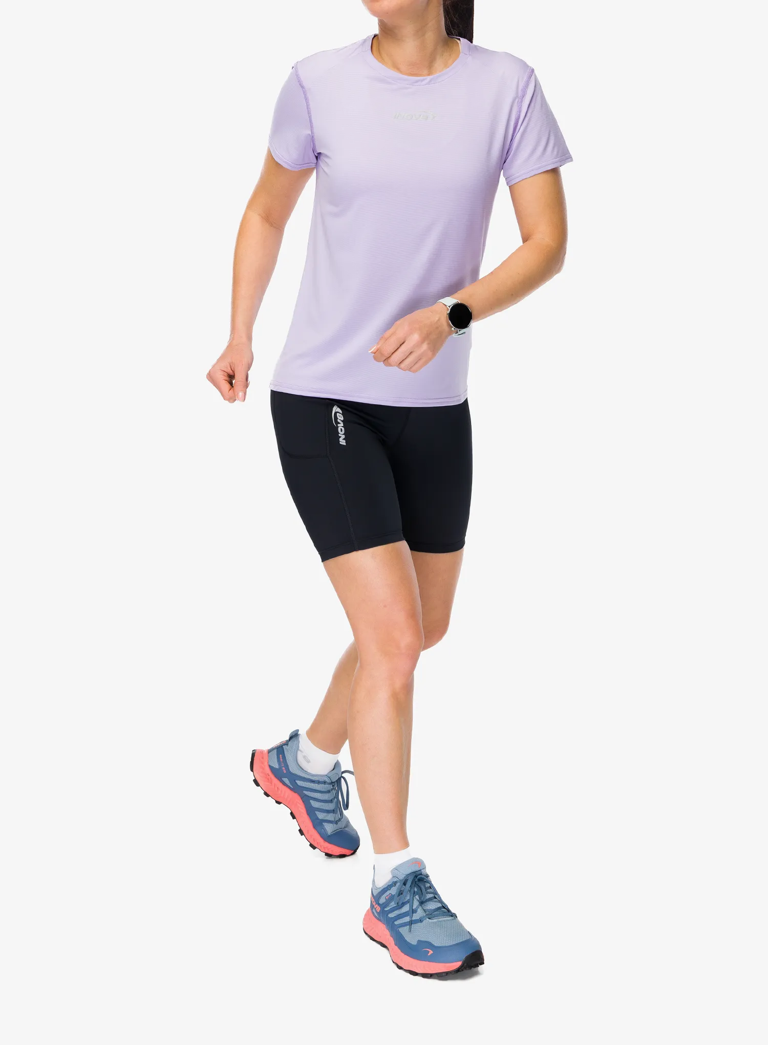 Ženska brzosušeća majica Inov-8 Airlite Short Sleeve T-Shirt - purple