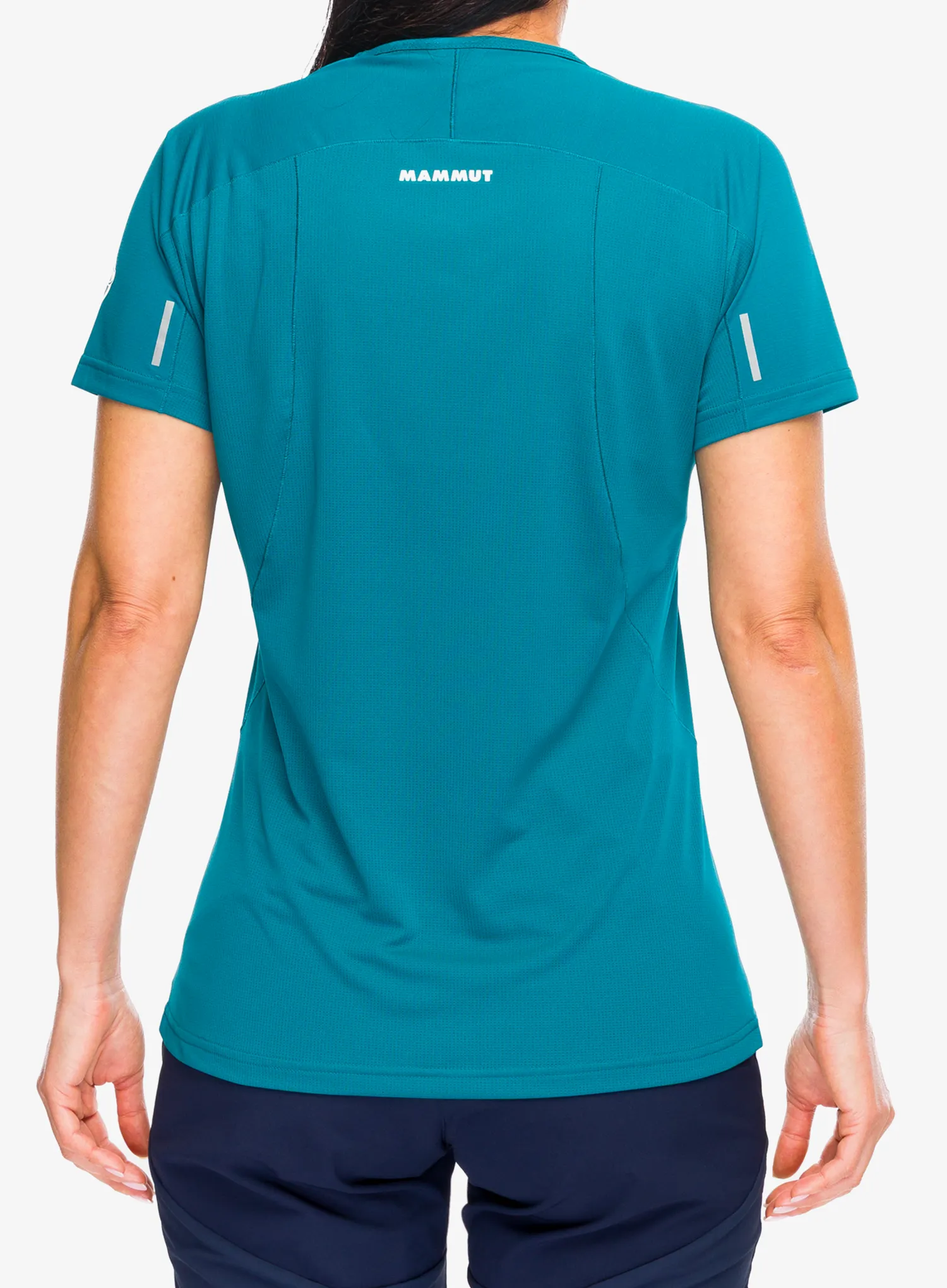 Ženska brzosušeća majica Mammut Aenergy FL T-Shirt - deep teal