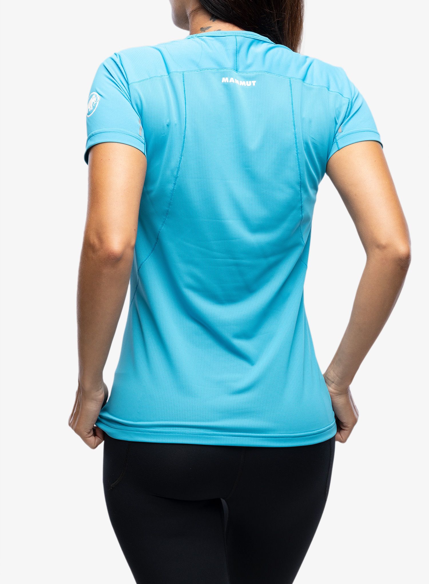 Ženska brzosušeća majica Mammut Aenergy FL T-Shirt - sky