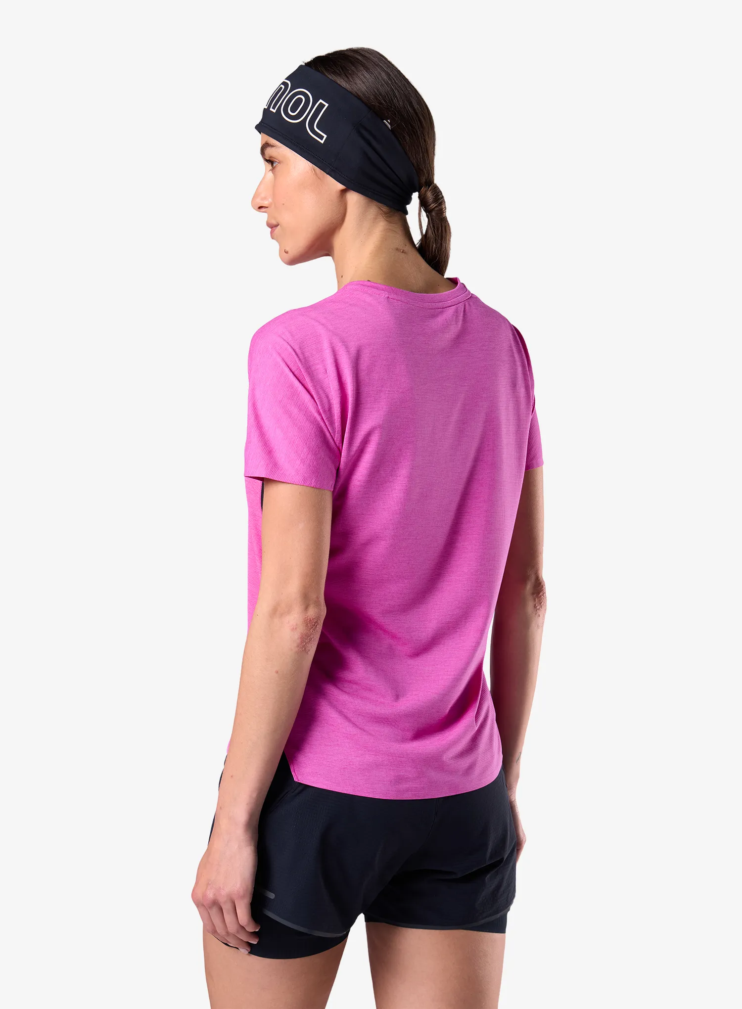 Ženska brzosušeća majica Rossignol Sapa Ultra Tee - electric fuchsia