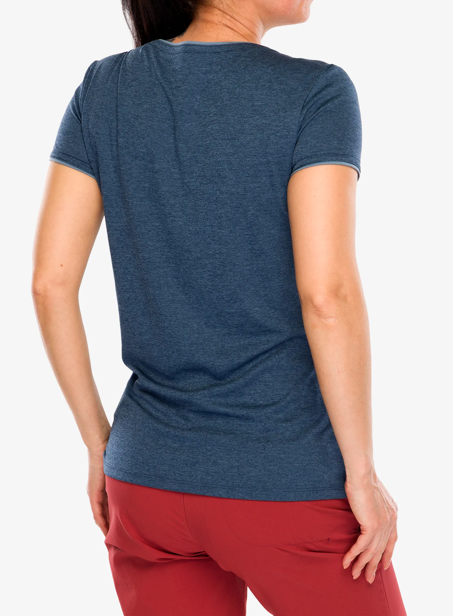 Ženska brzosušeća majica Vaude Essential T-Shirt - dark sea uni