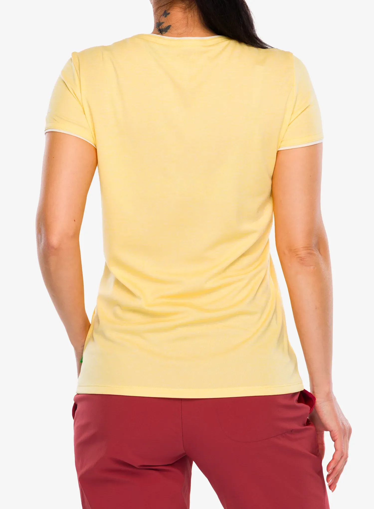 Ženska brzosušeća majica Vaude Essential T-Shirt - vanilla