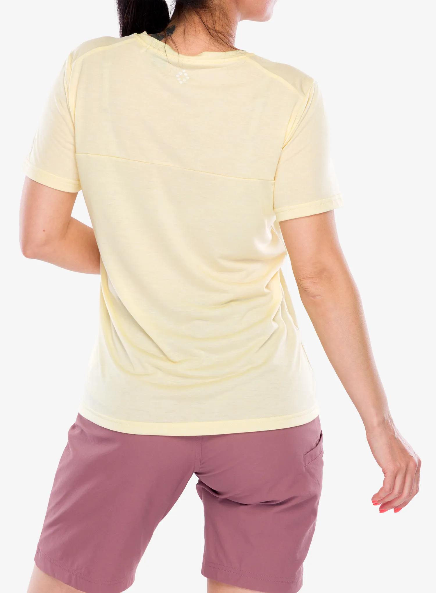 Ženska brzosušeća majica Vaude Skomer Print T-Shirt III - vanilla