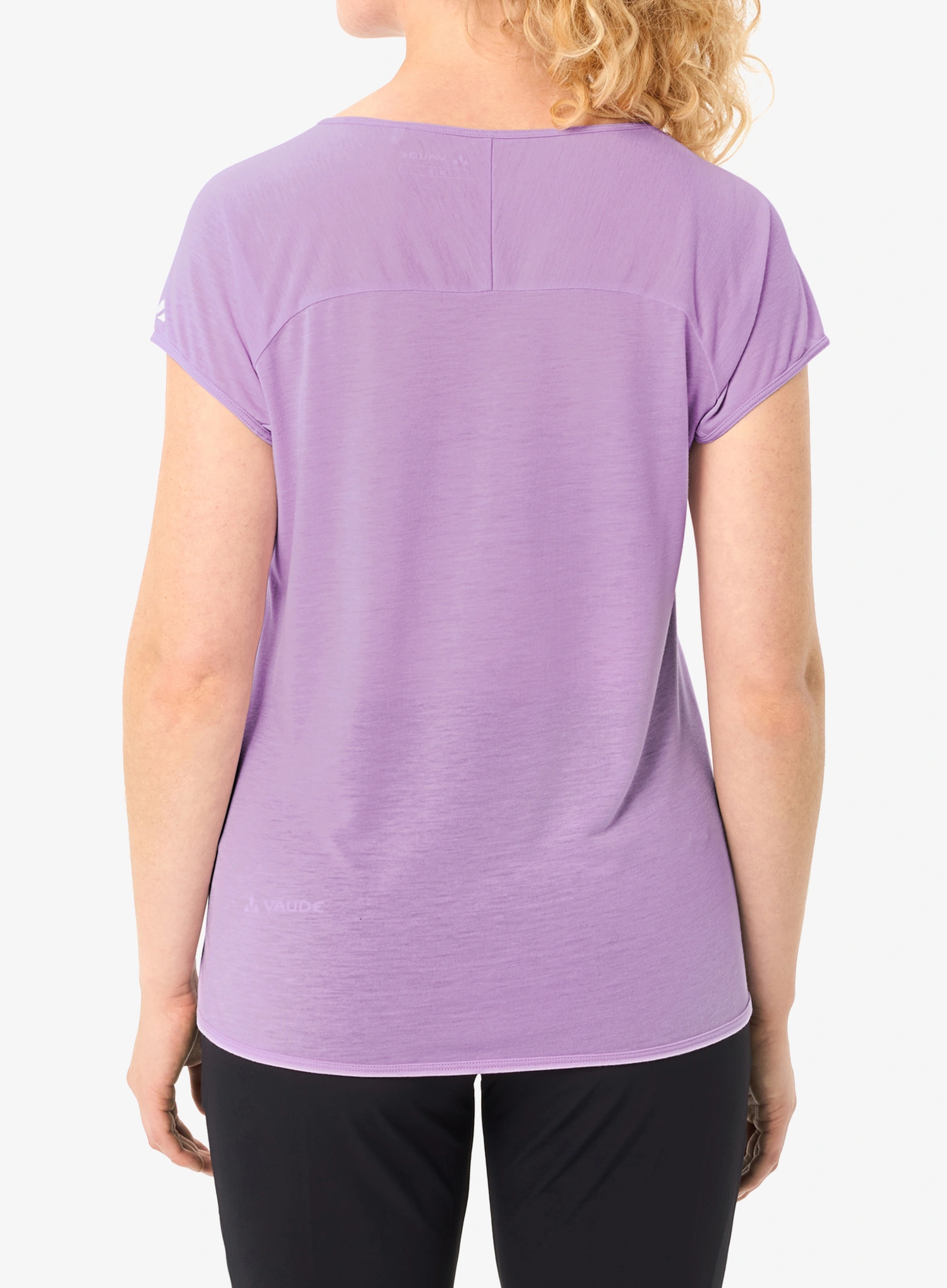 Ženska brzosušeća majica Vaude Tekoa T-Shirt II - raspberry